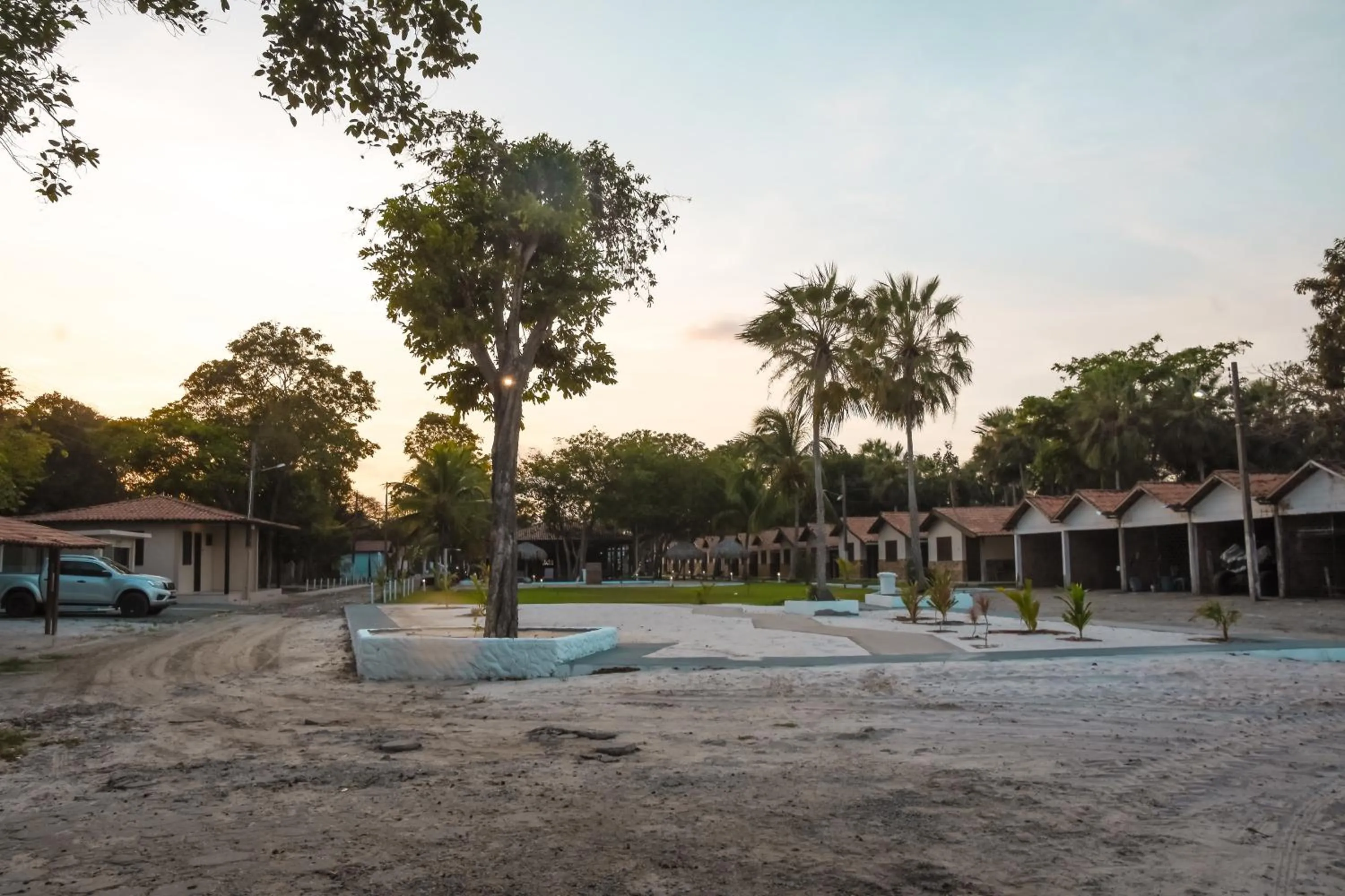 Garden view in Orla Nautica