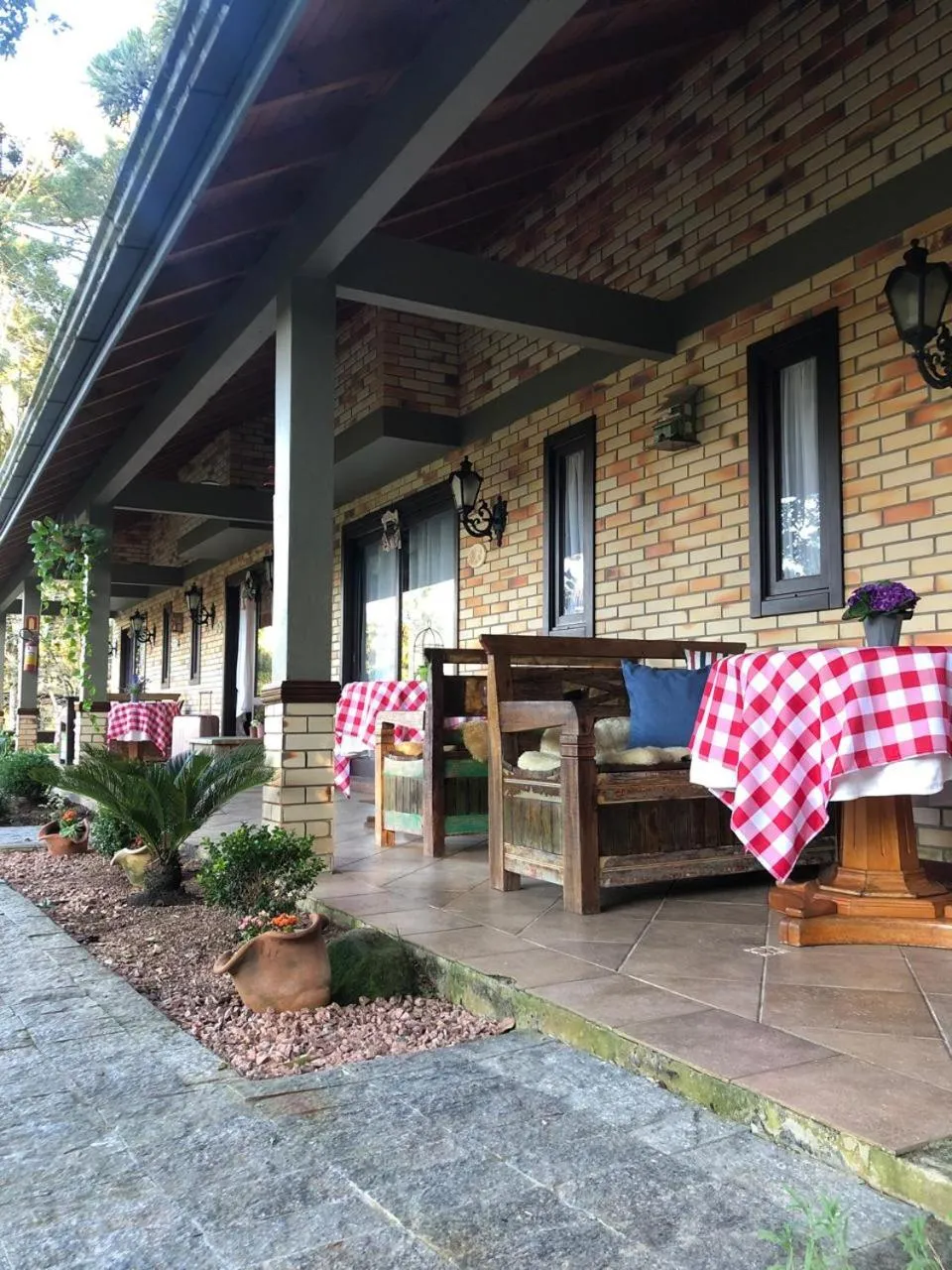 Balcony/Terrace in Estalagem Coração Da Mata