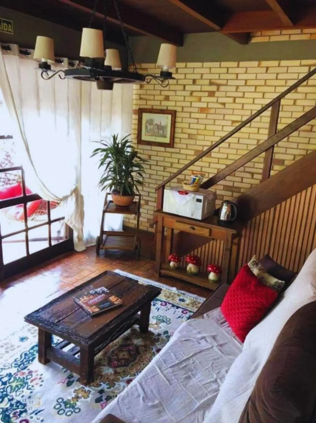 Living room in Estalagem Coração Da Mata