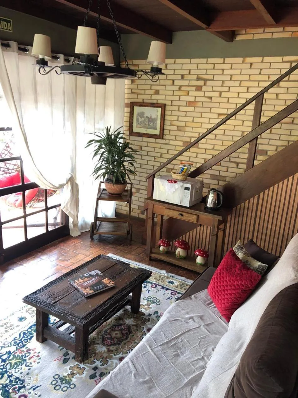 Living room in Estalagem Coração Da Mata