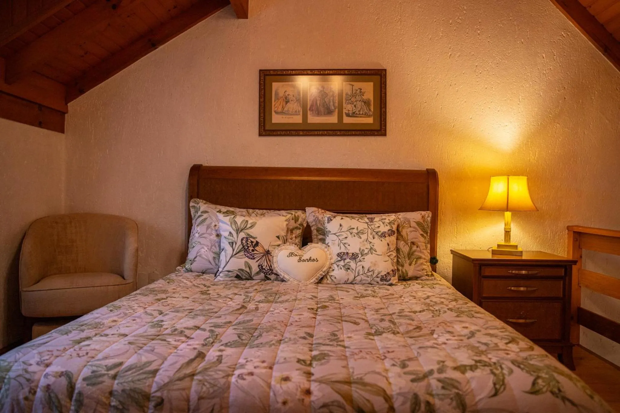 Bed in Estalagem Coração Da Mata