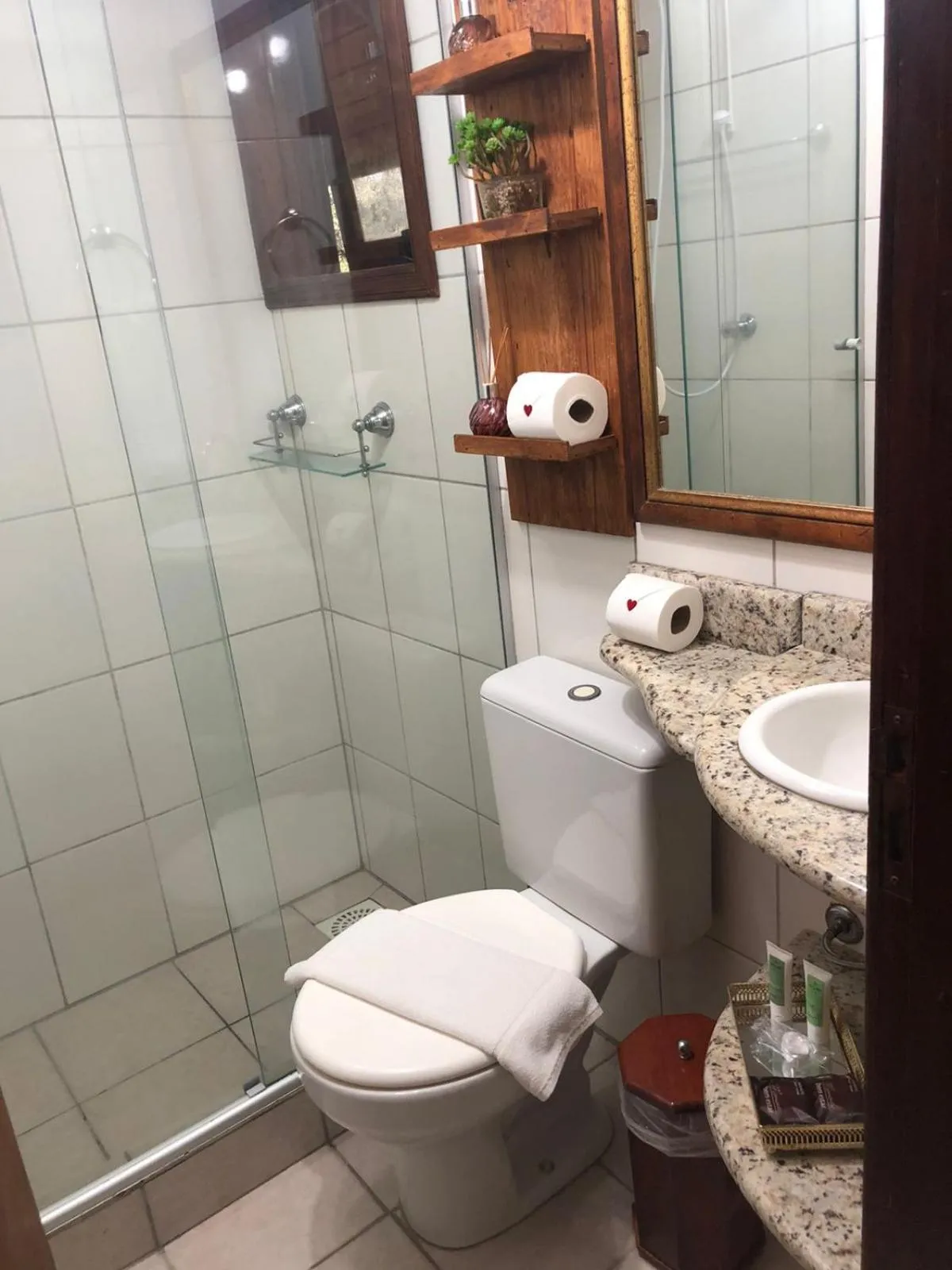Bathroom in Estalagem Coração Da Mata