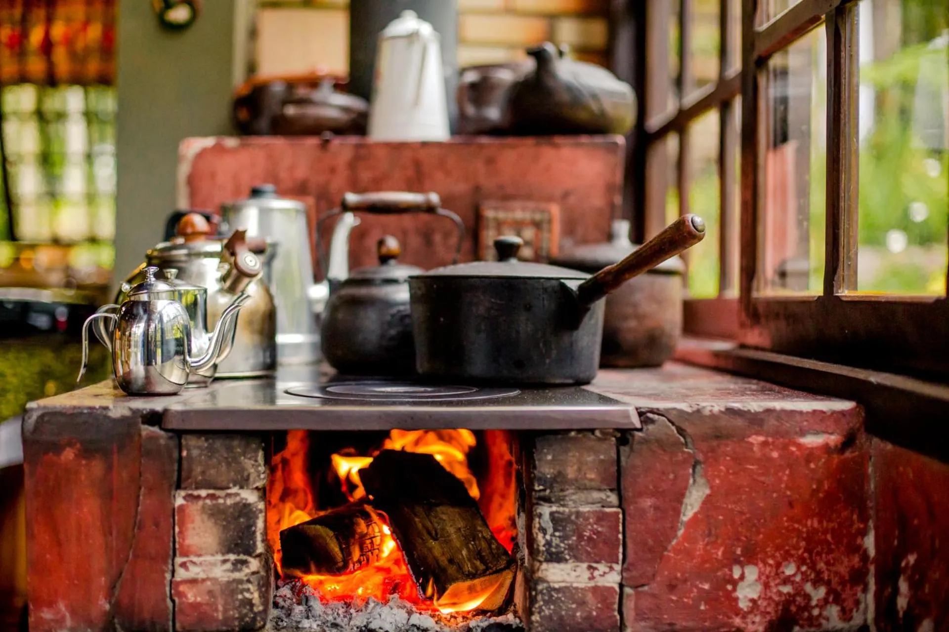 BBQ facilities in Estalagem Coração Da Mata