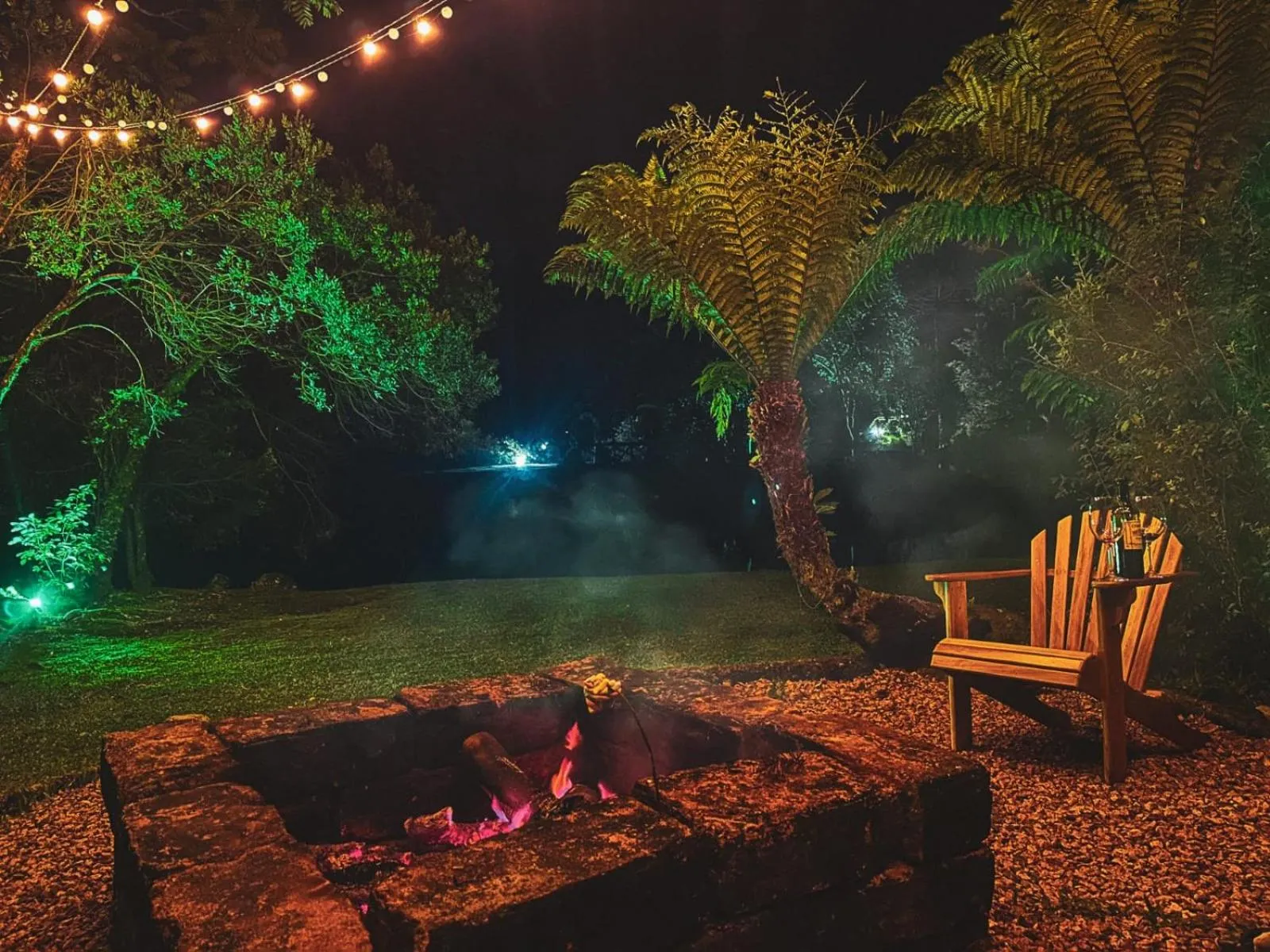 Night in Estalagem Coração Da Mata