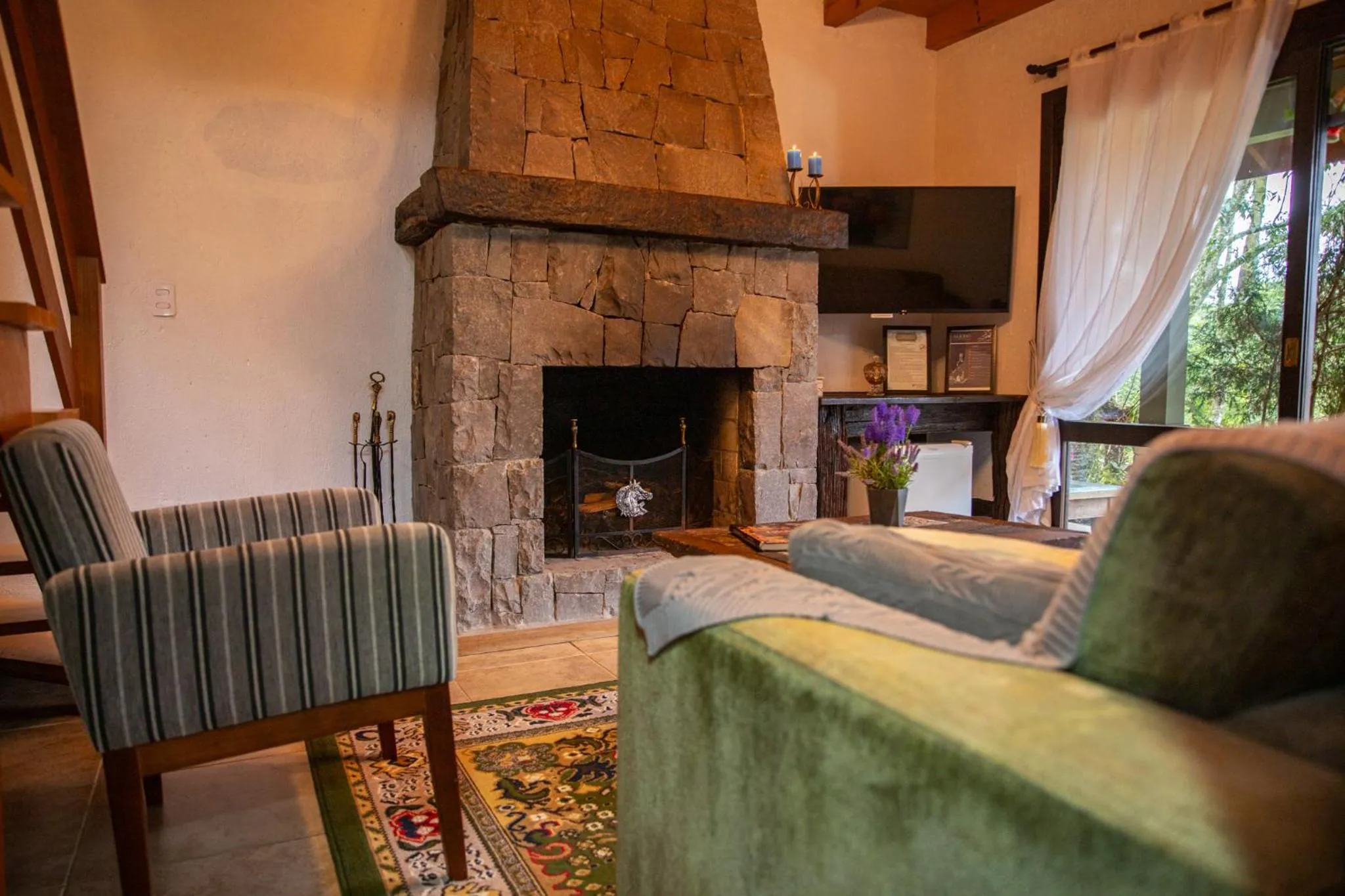 Living room in Estalagem Coração Da Mata