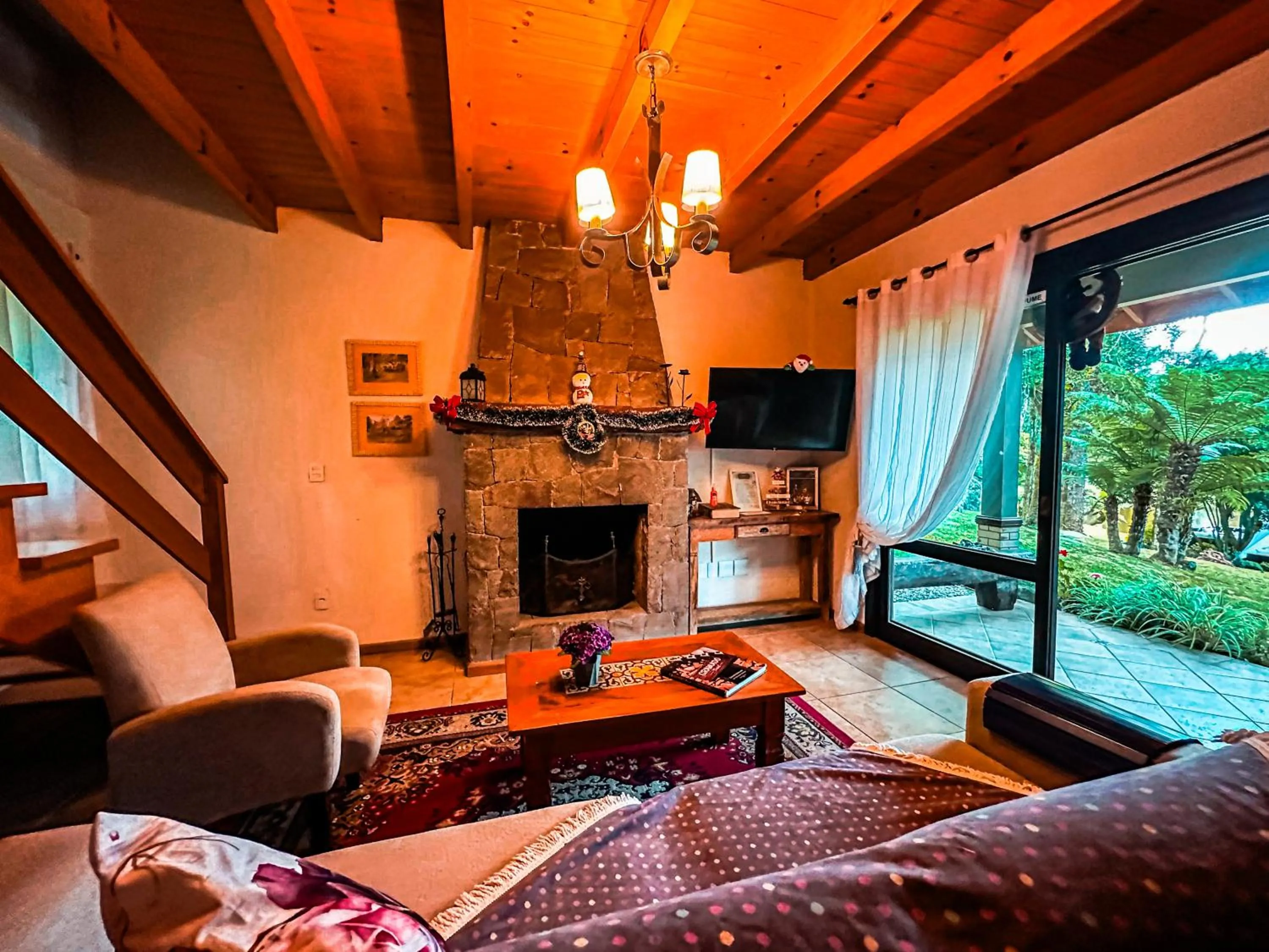 Living room in Estalagem Coração Da Mata