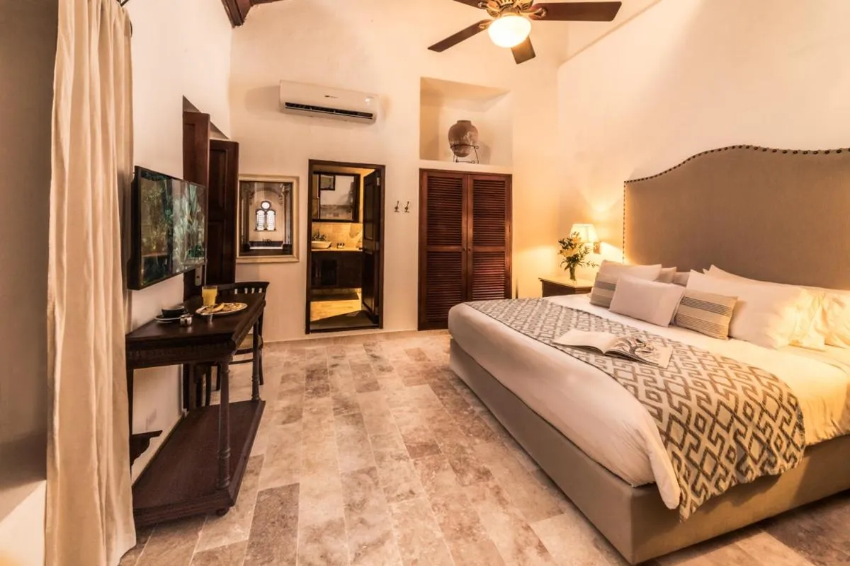 Bed in Hotel Boutique Casa Del Arzobispado