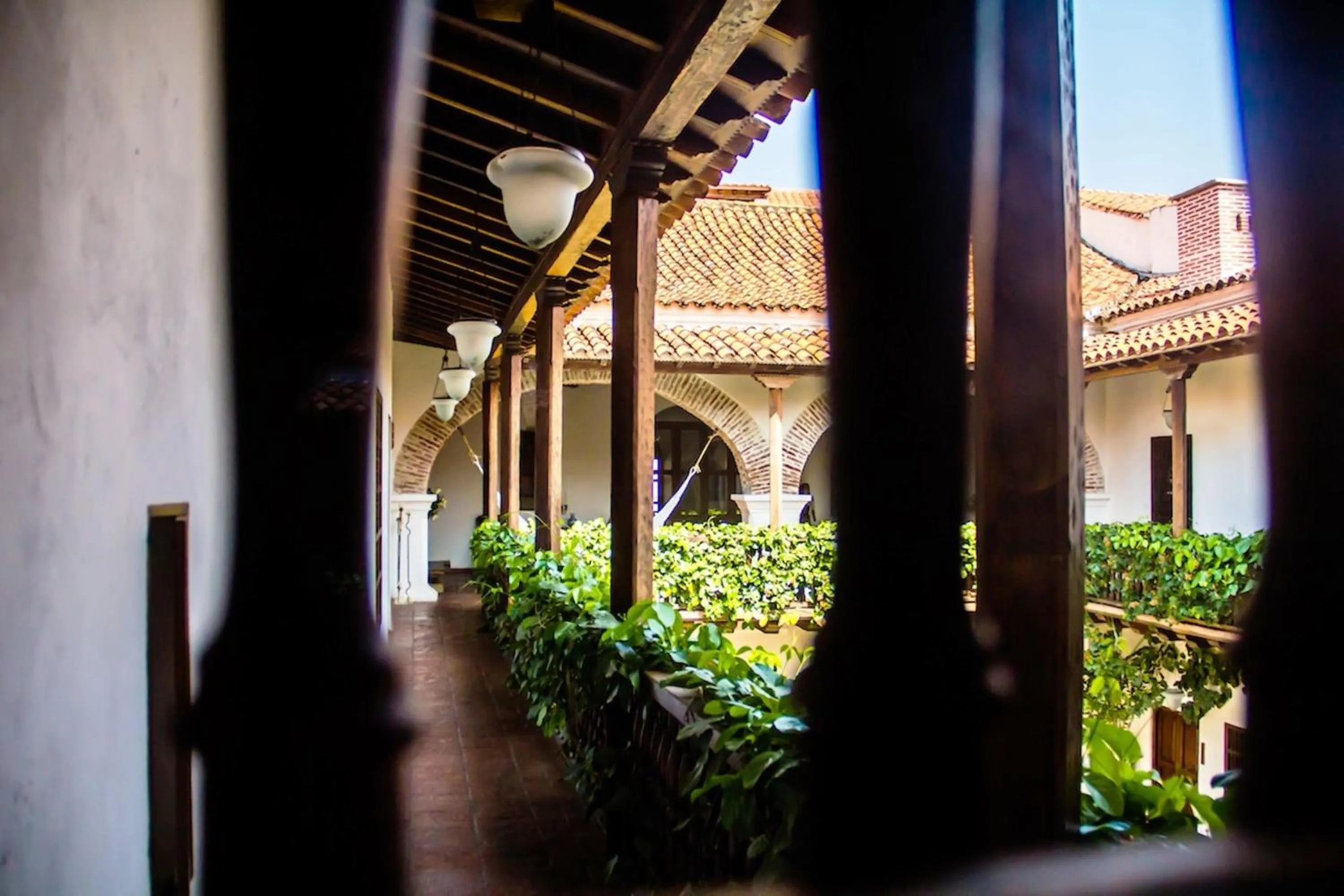 Balcony/Terrace in Hotel Boutique Casa Del Arzobispado