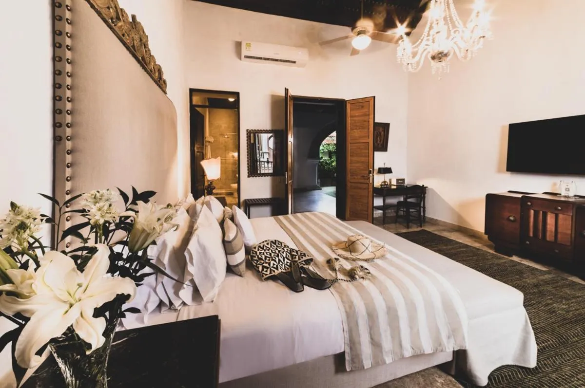 Bed in Hotel Boutique Casa Del Arzobispado