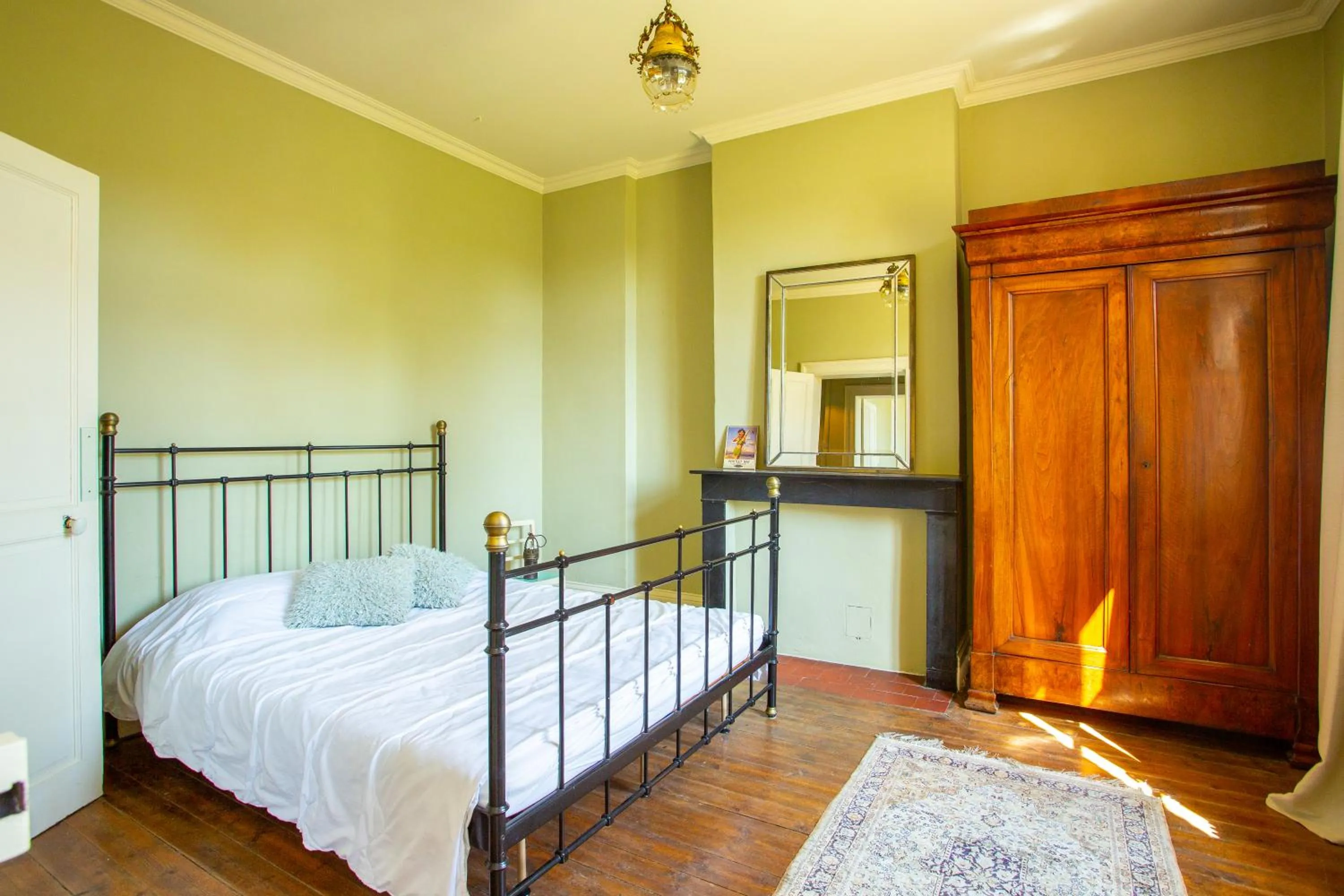 Bedroom, Bed in Le presbytère de Fressin