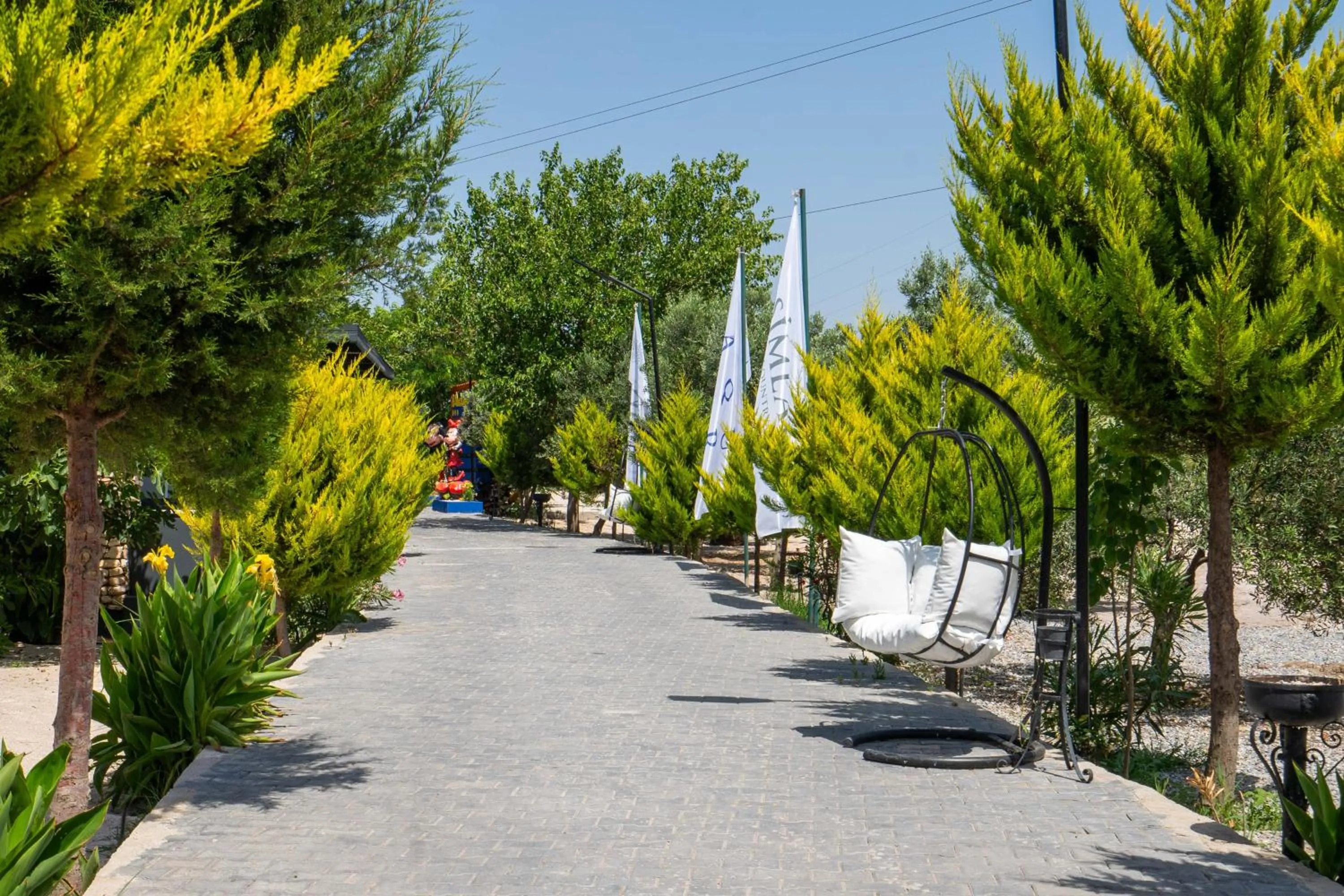 Natural landscape in simlarda aquapark otel