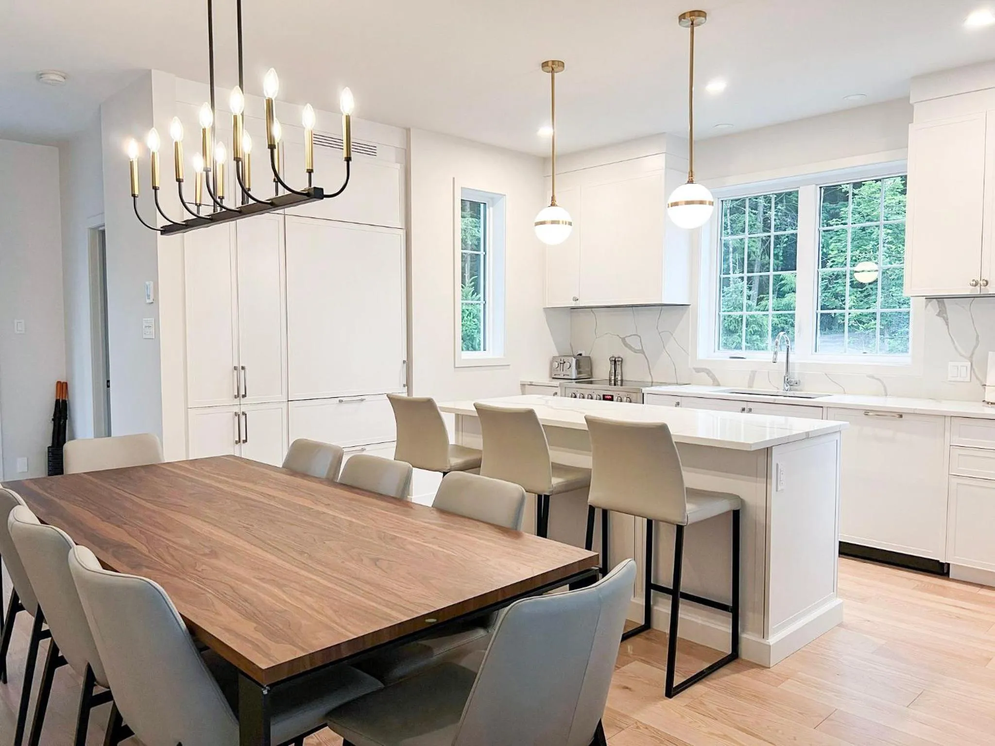 Kitchen or kitchenette in Ripplecove Hotel & Spa