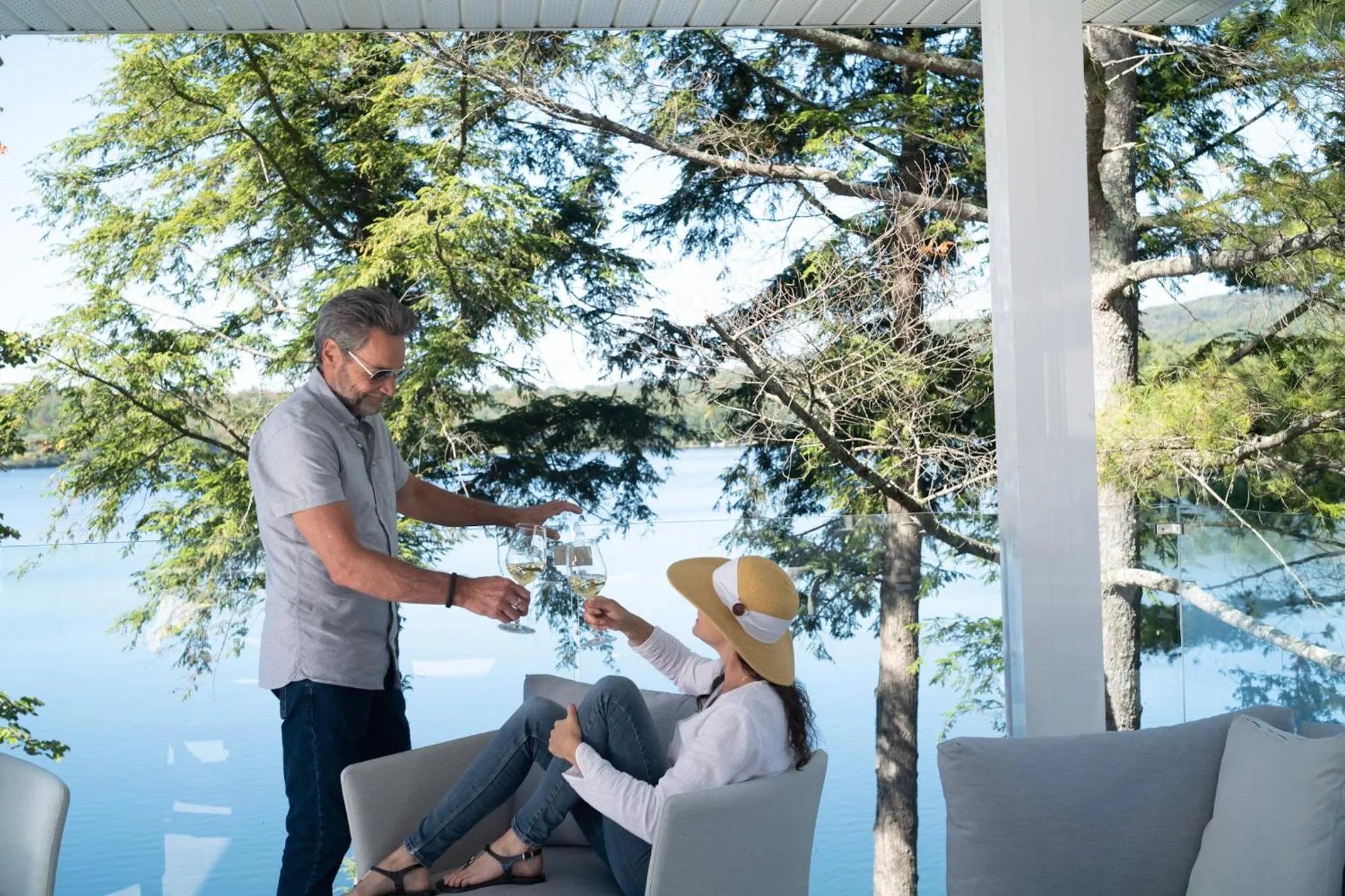 Patio in Ripplecove Hotel & Spa