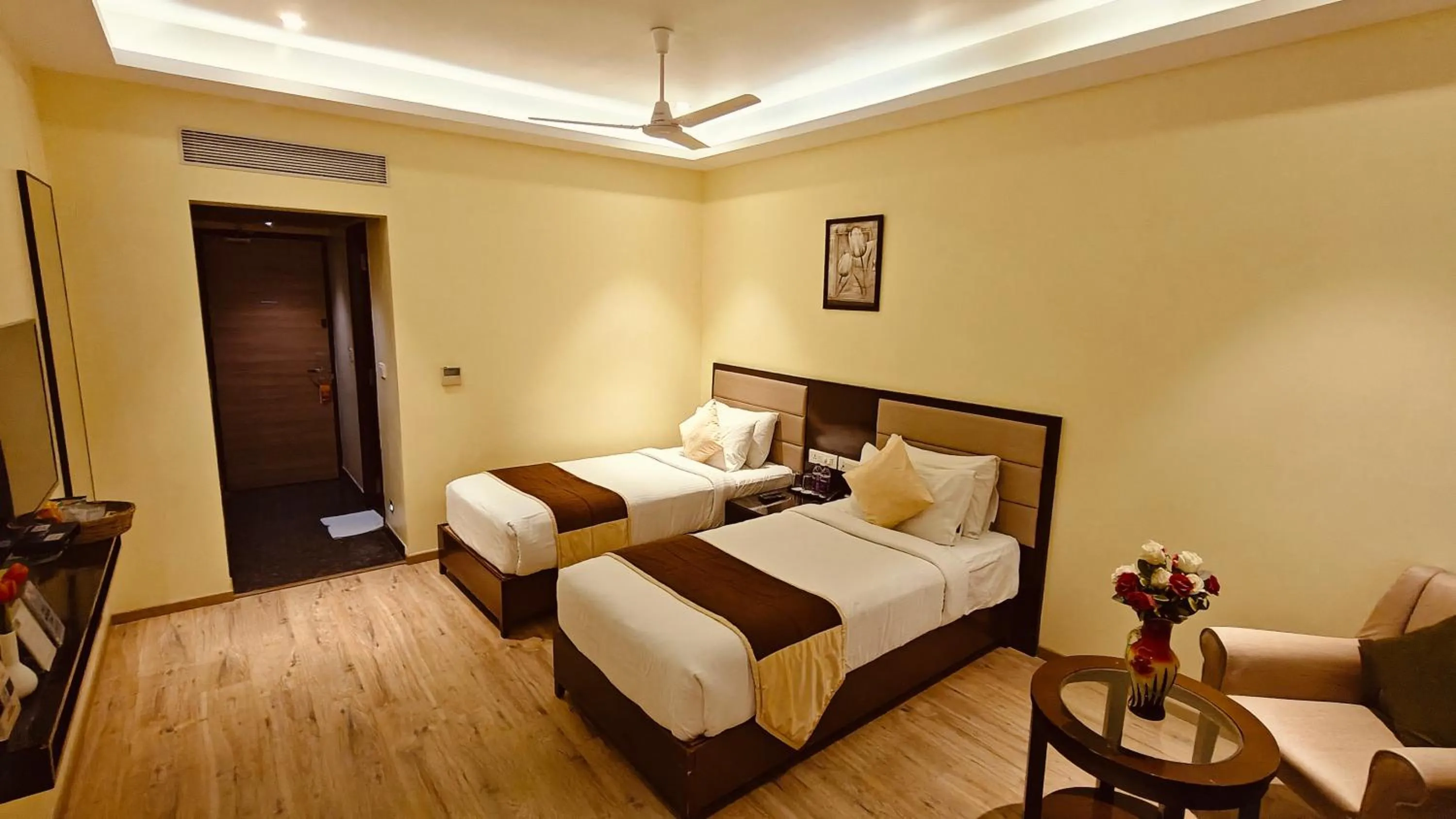 Bed in ASR Parklane, A Bergamont Hotel - Hosur