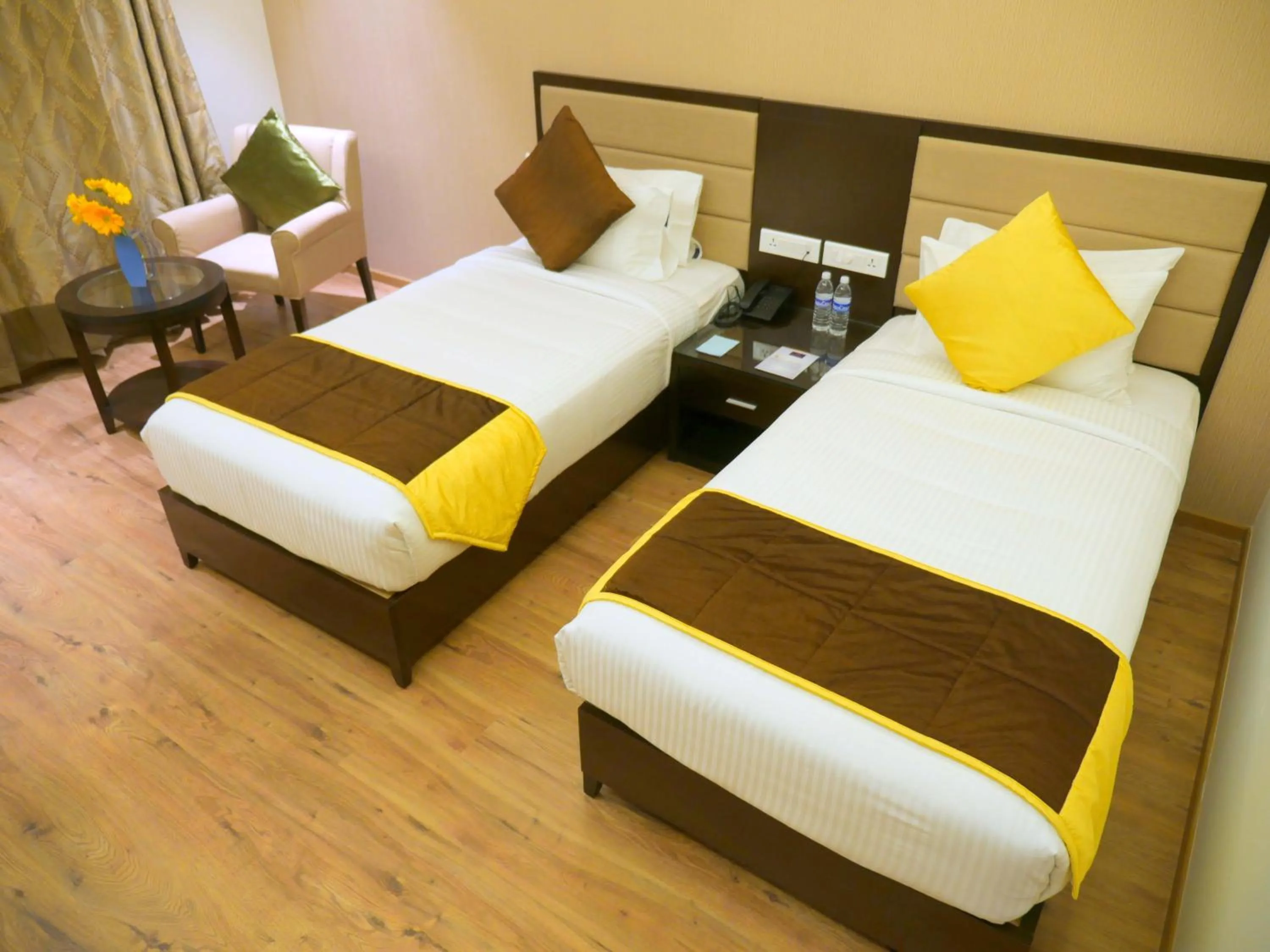 Bed in ASR Parklane, A Bergamont Hotel - Hosur