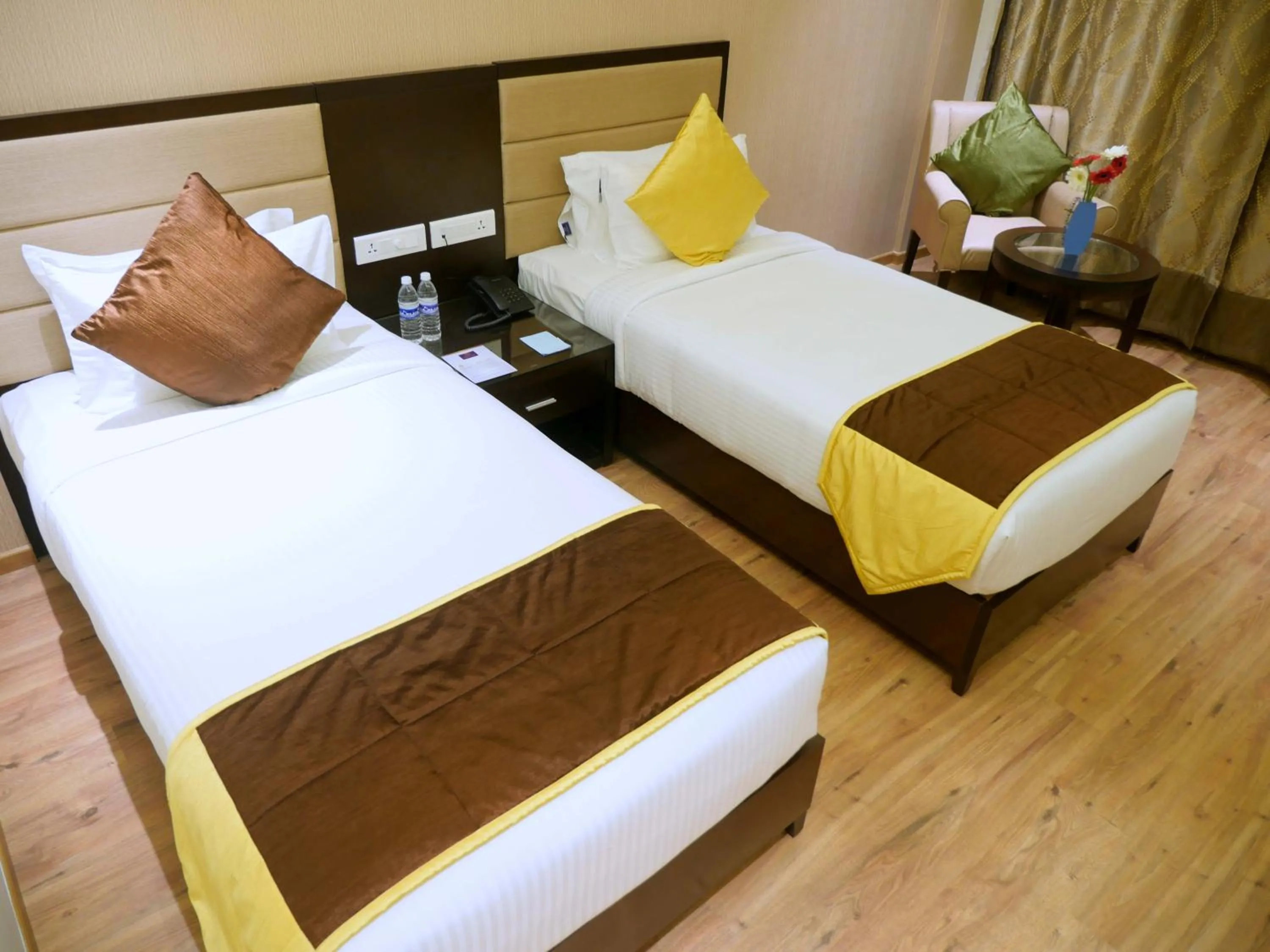Bed in ASR Parklane, A Bergamont Hotel - Hosur