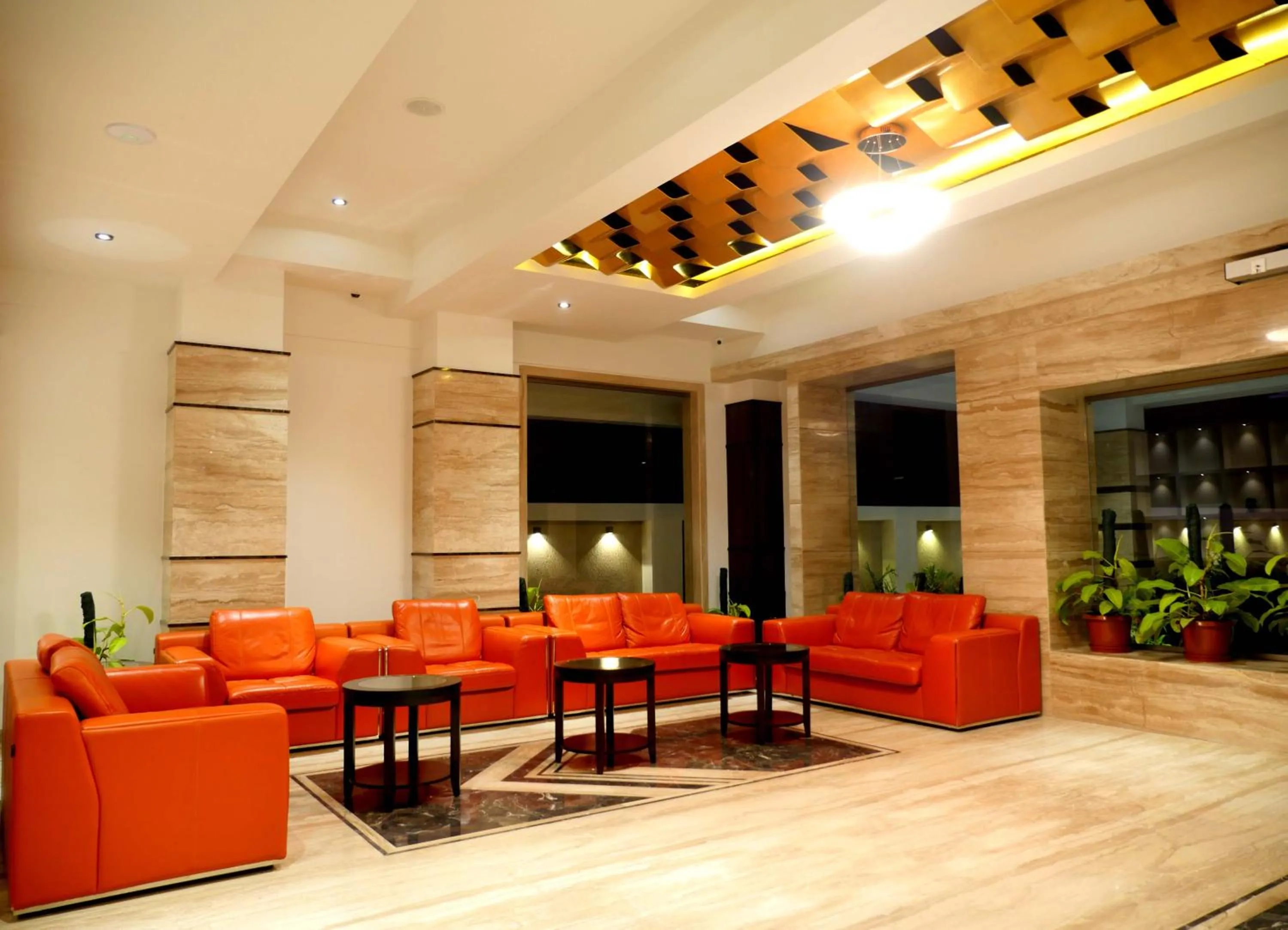 Lobby or reception in ASR Parklane, A Bergamont Hotel - Hosur