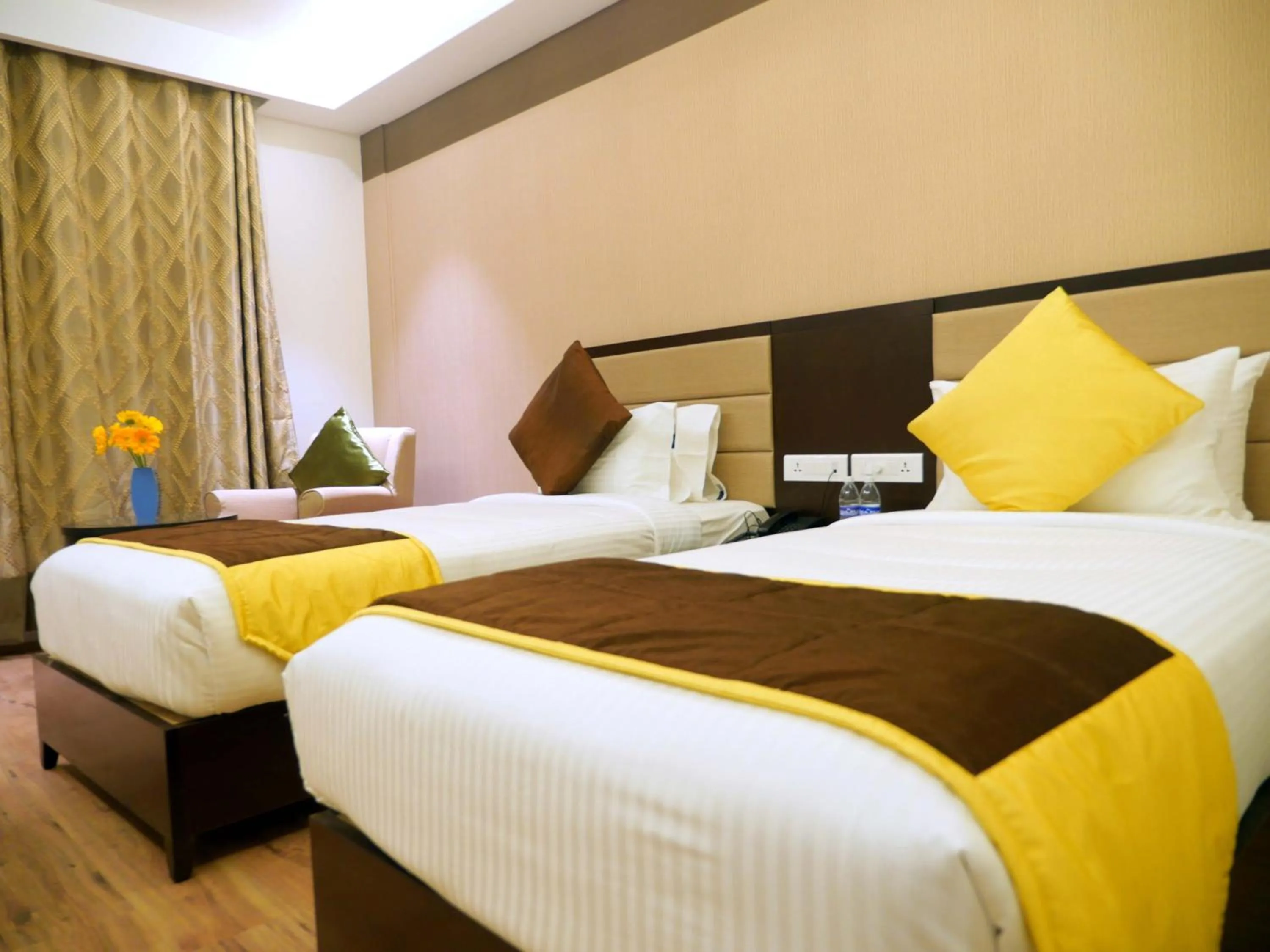 Bed in ASR Parklane, A Bergamont Hotel - Hosur
