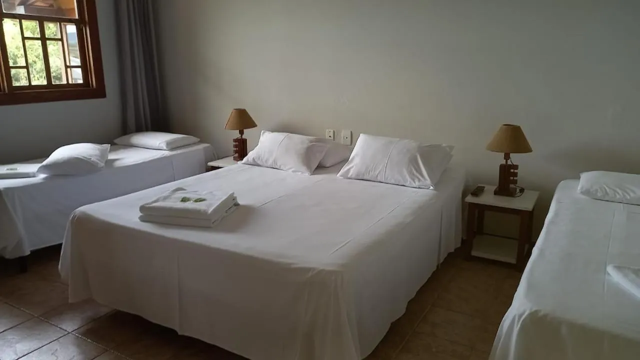 Bed in Pousada das Pedras Paraty -RJ