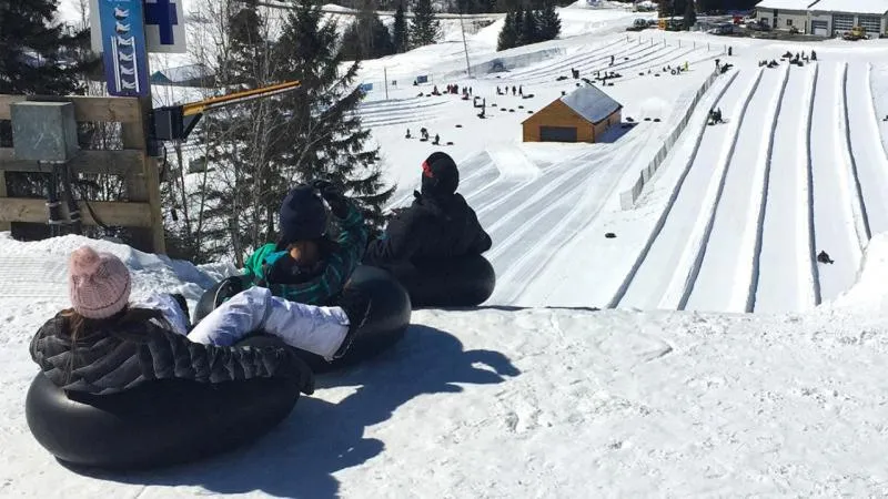 Winter in Hôtel du Lac Lenore