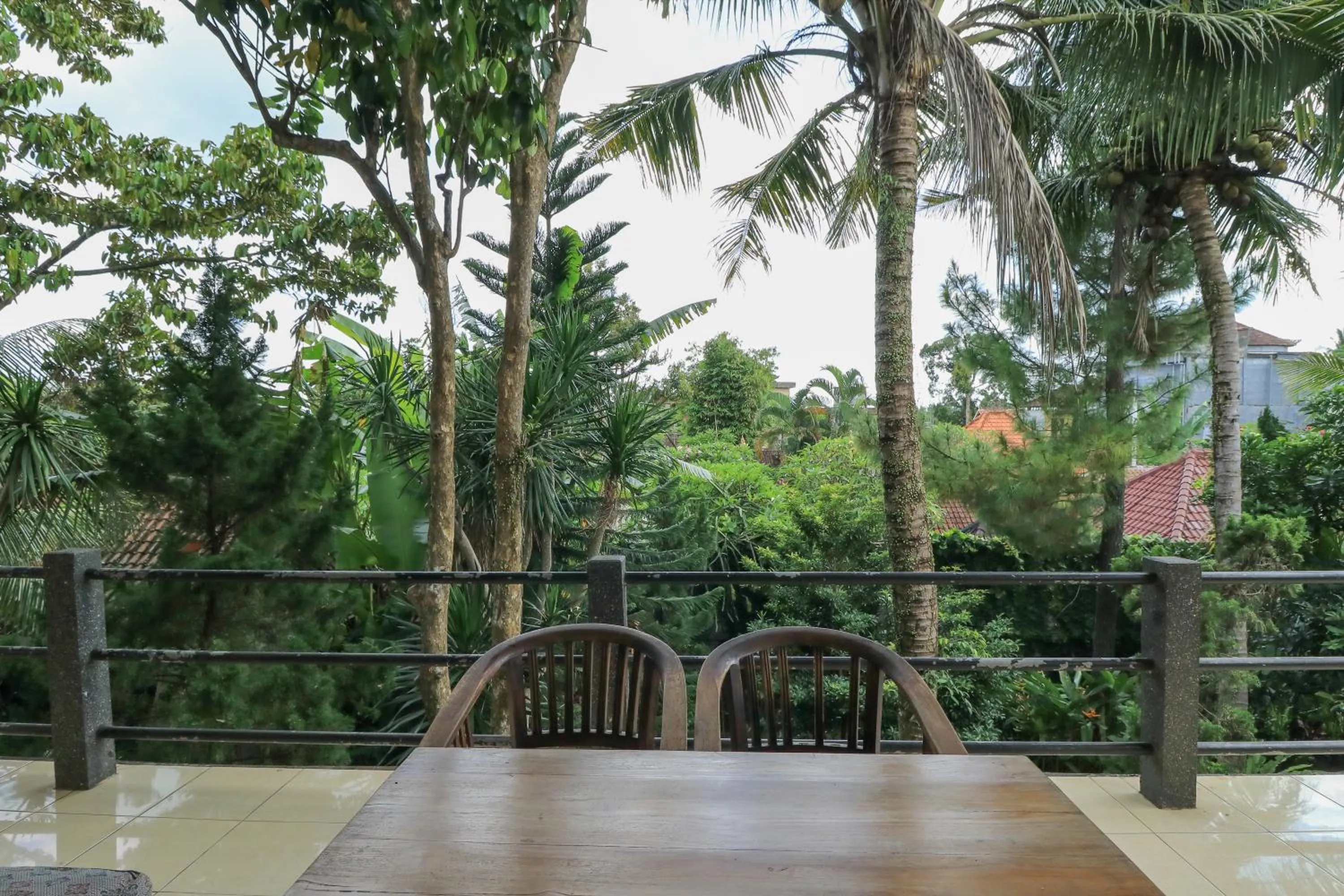 Natural landscape in Rahayu House Ubud
