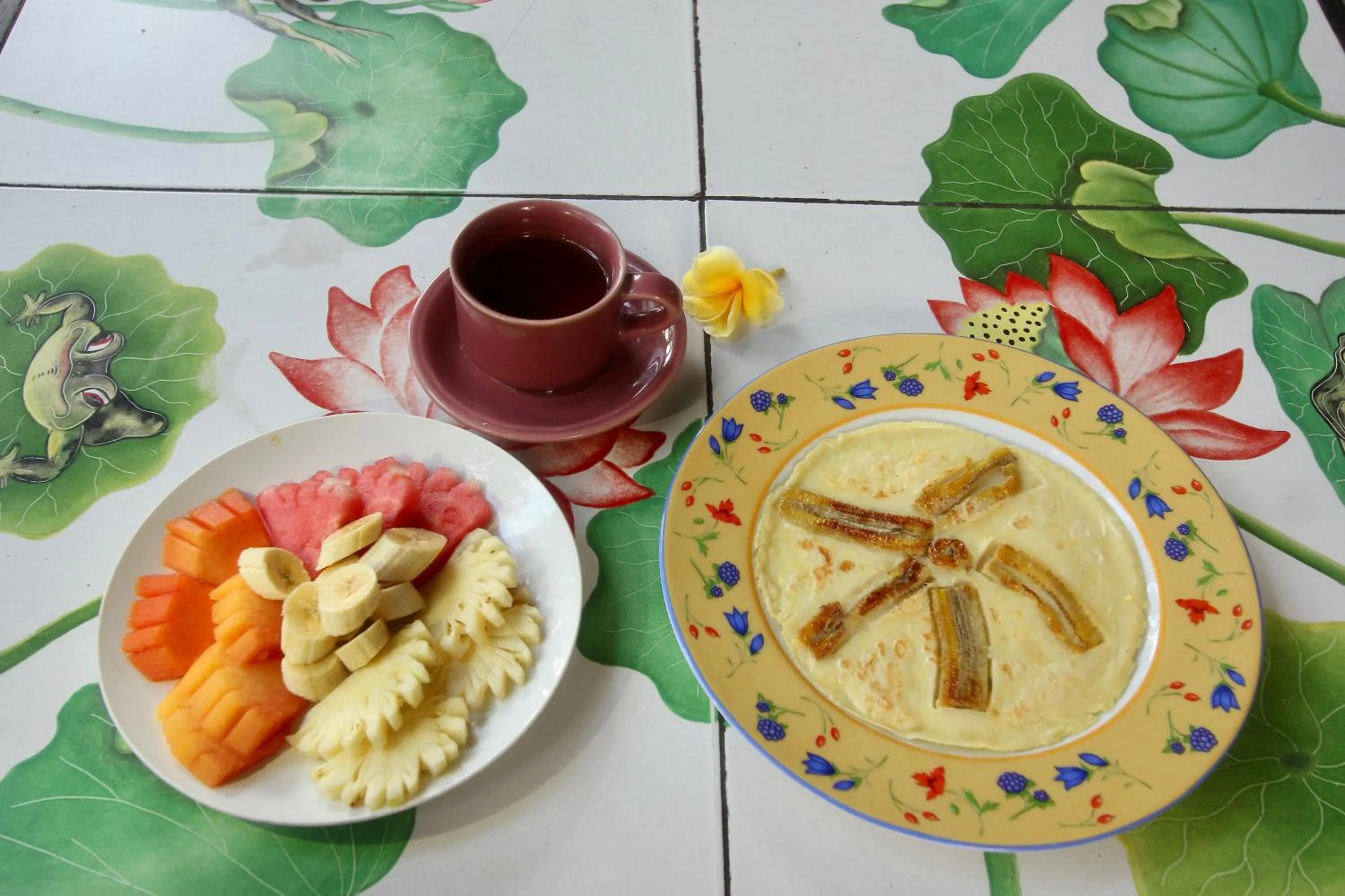 Breakfast in Rahayu House Ubud