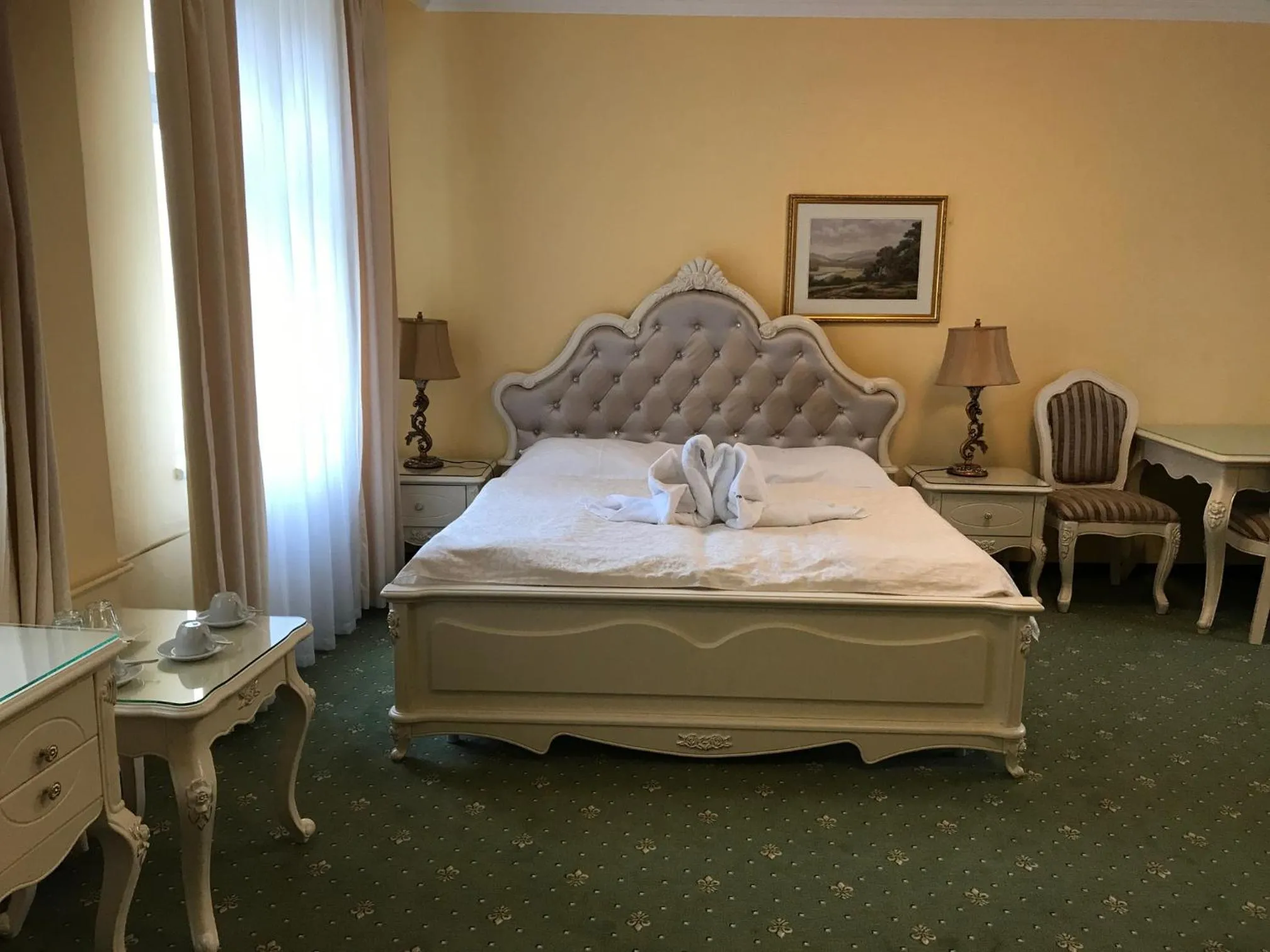 Bed in Hotel Saint Petersburg