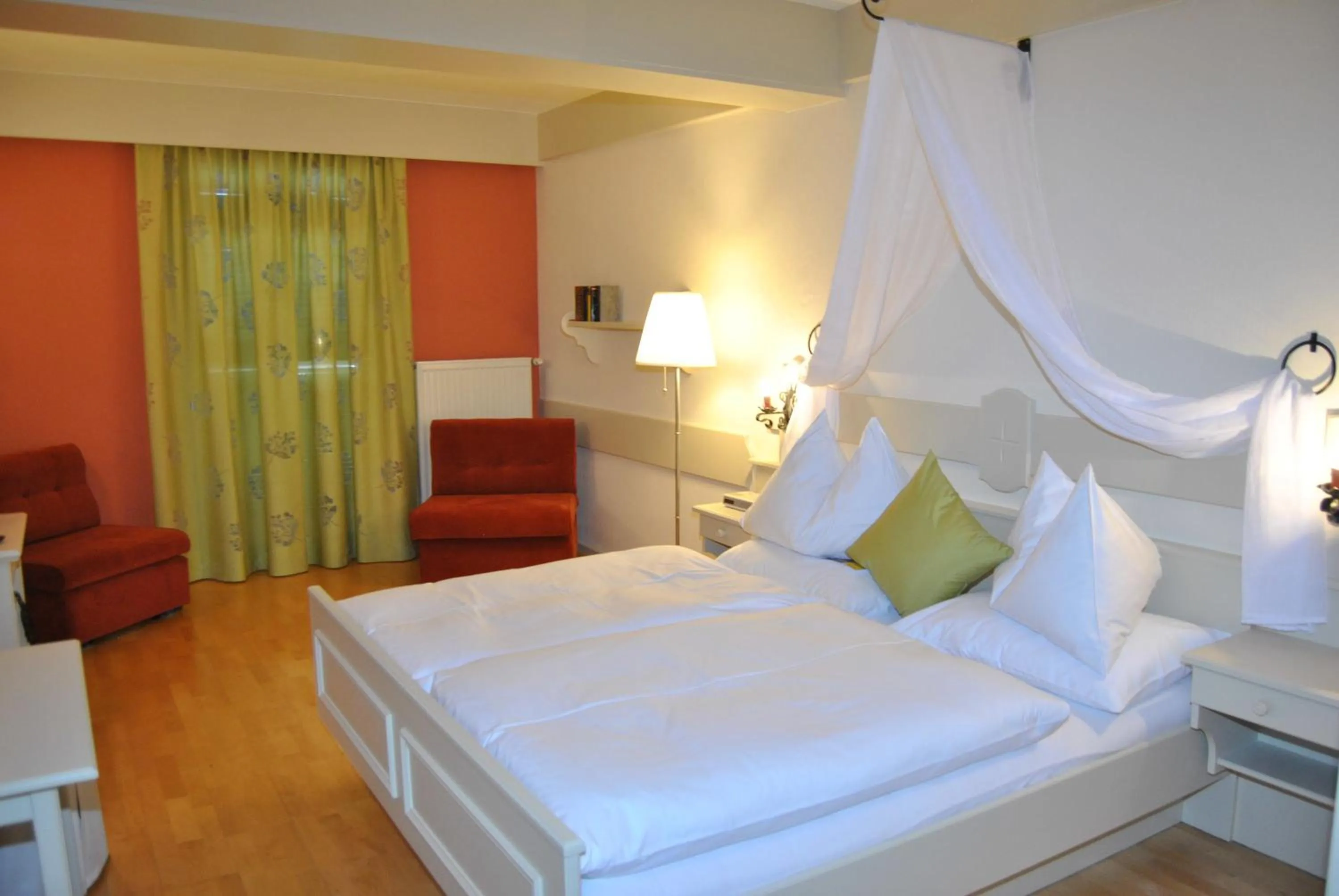 Bedroom, Bed in Panoramahotel Steirerland