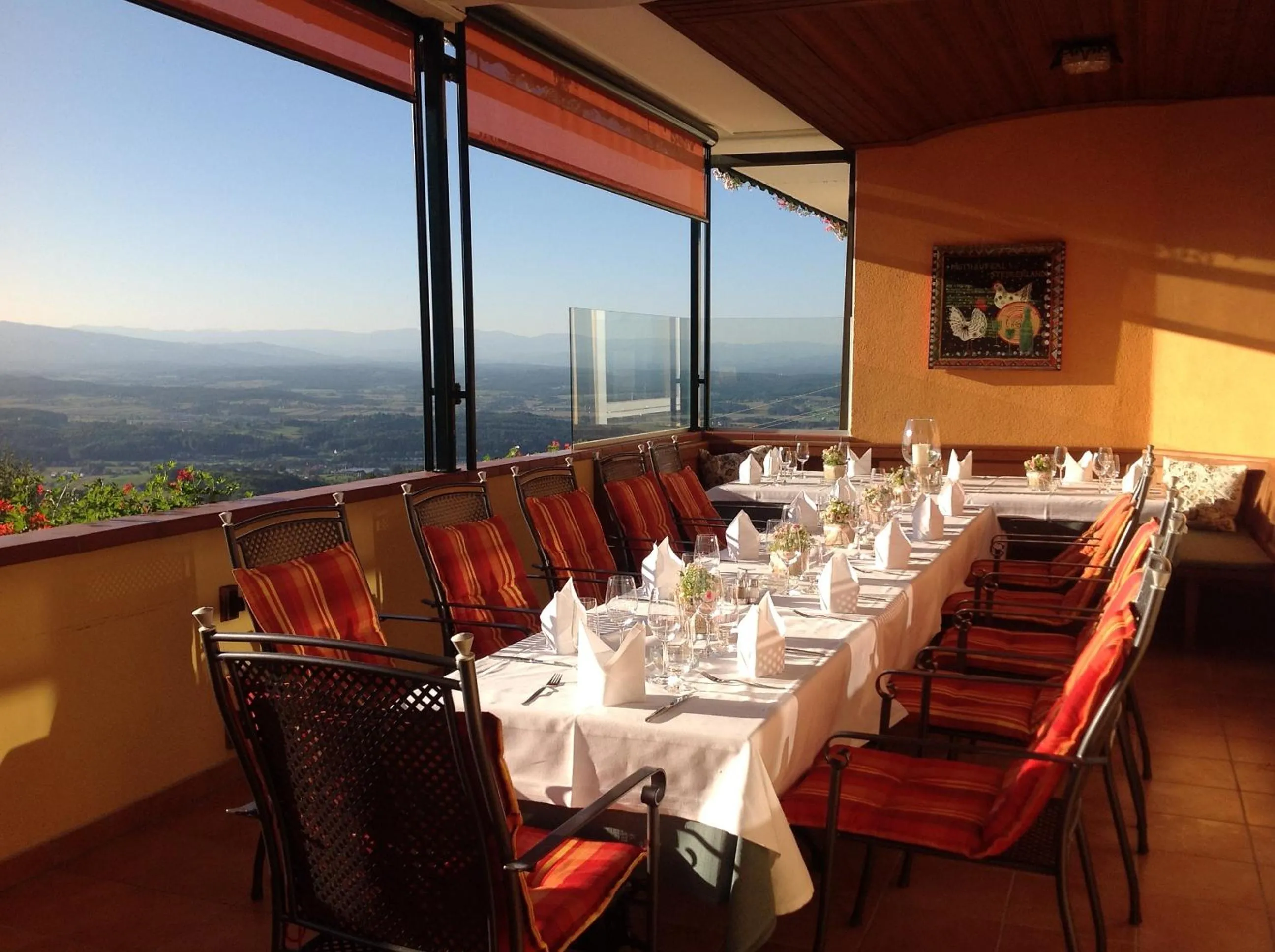 Balcony/Terrace in Panoramahotel Steirerland
