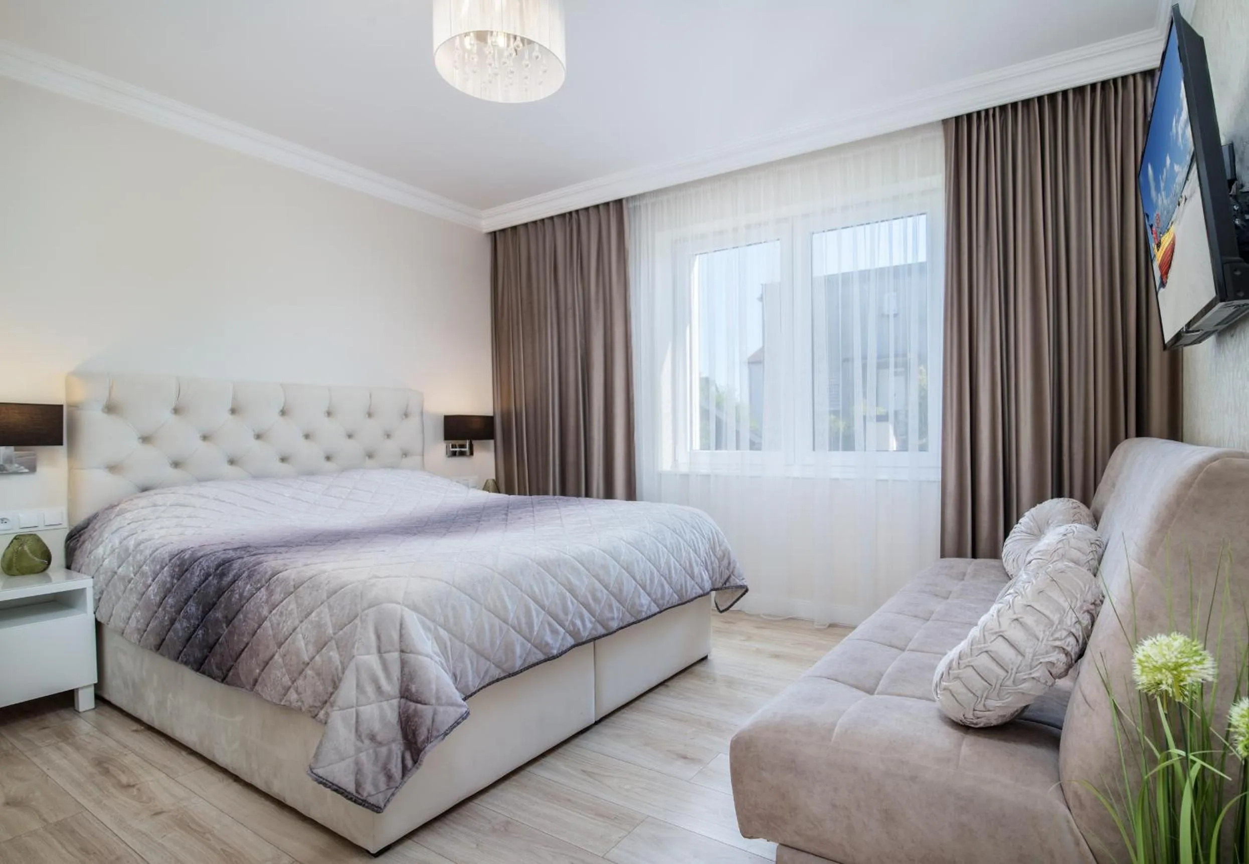 Bedroom, Bed in Apartamenty Relax