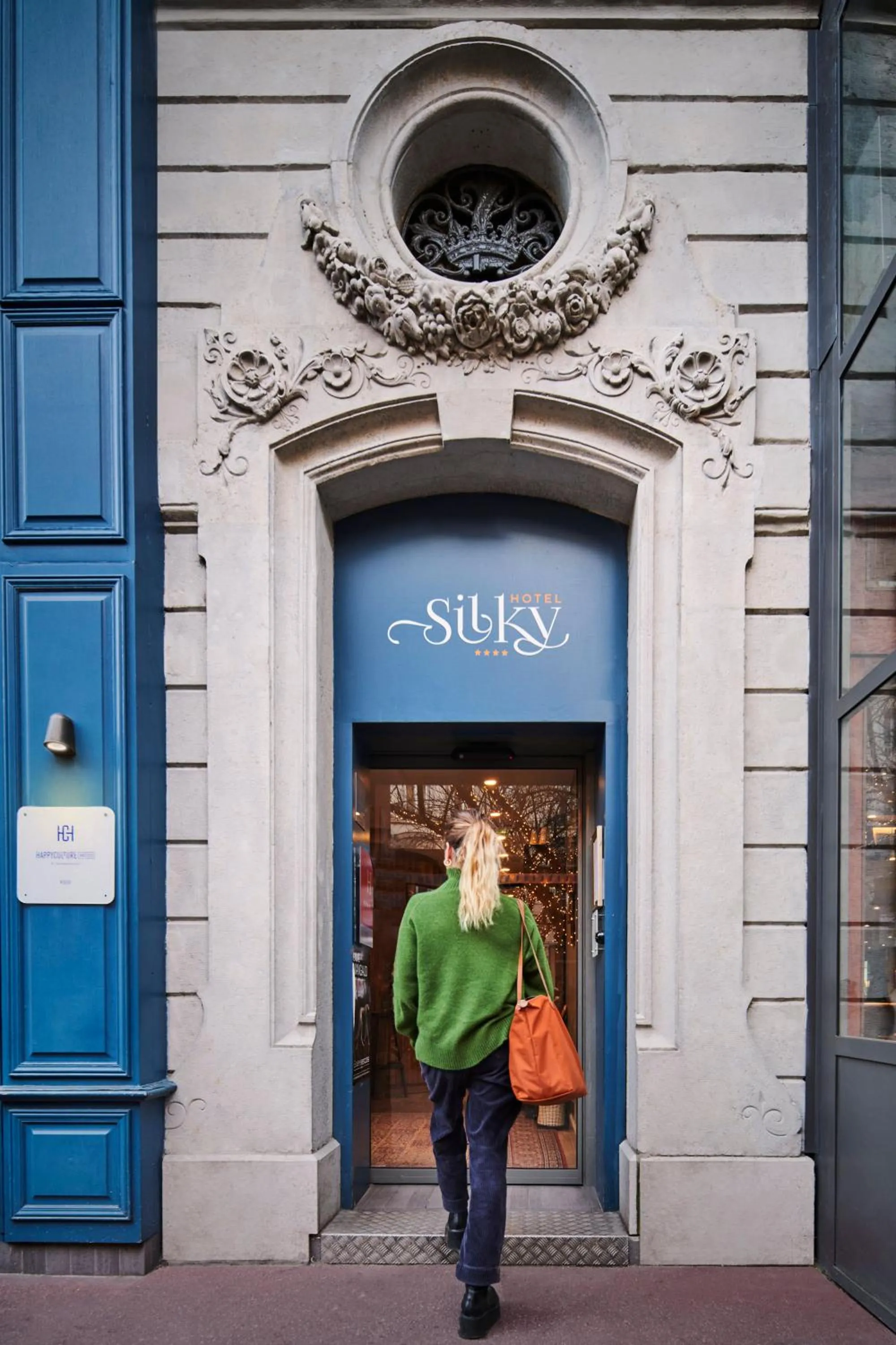 Facade/entrance in Hôtel Silky by HappyCulture