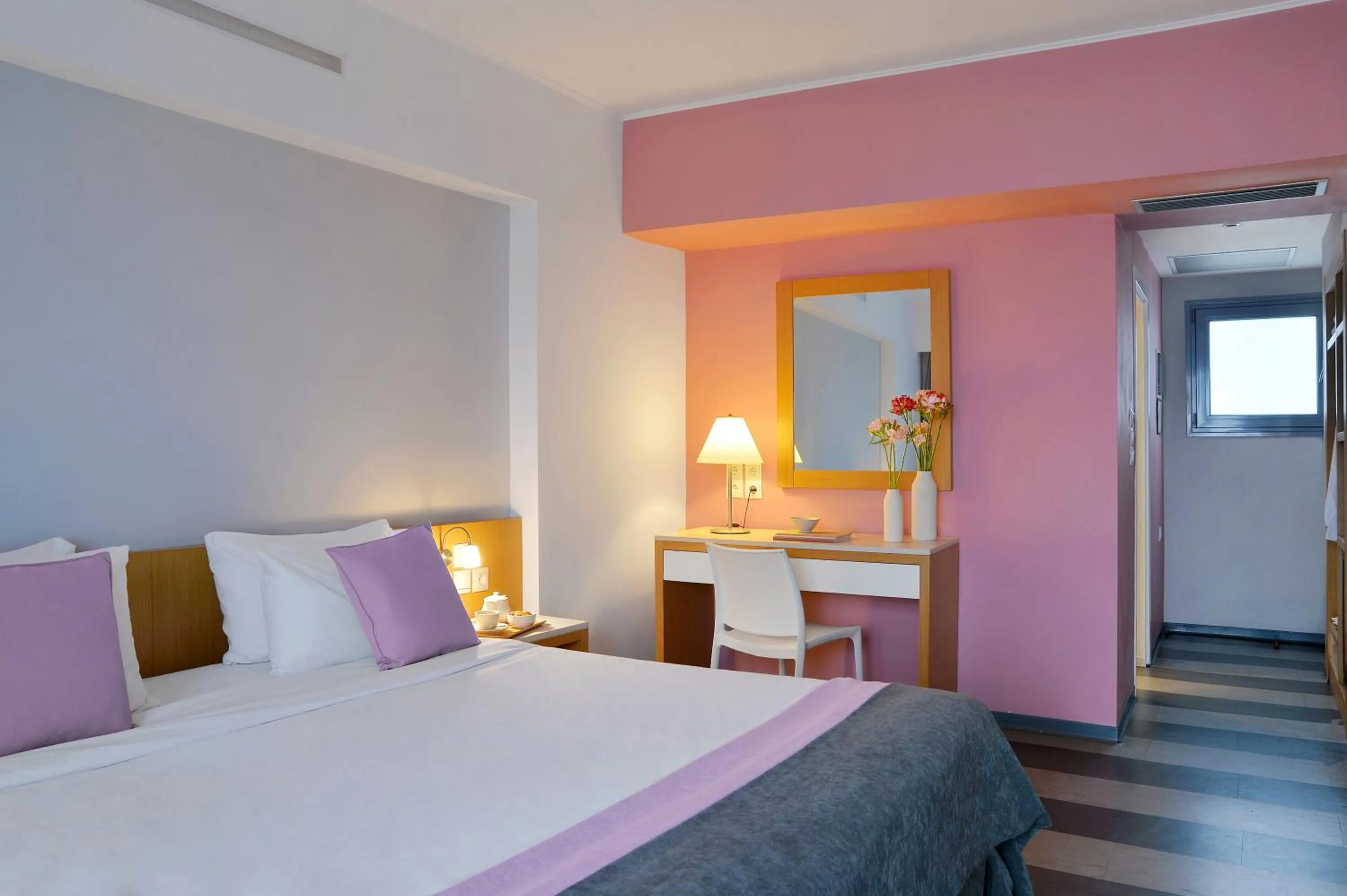 Bed in Airotel Galaxy