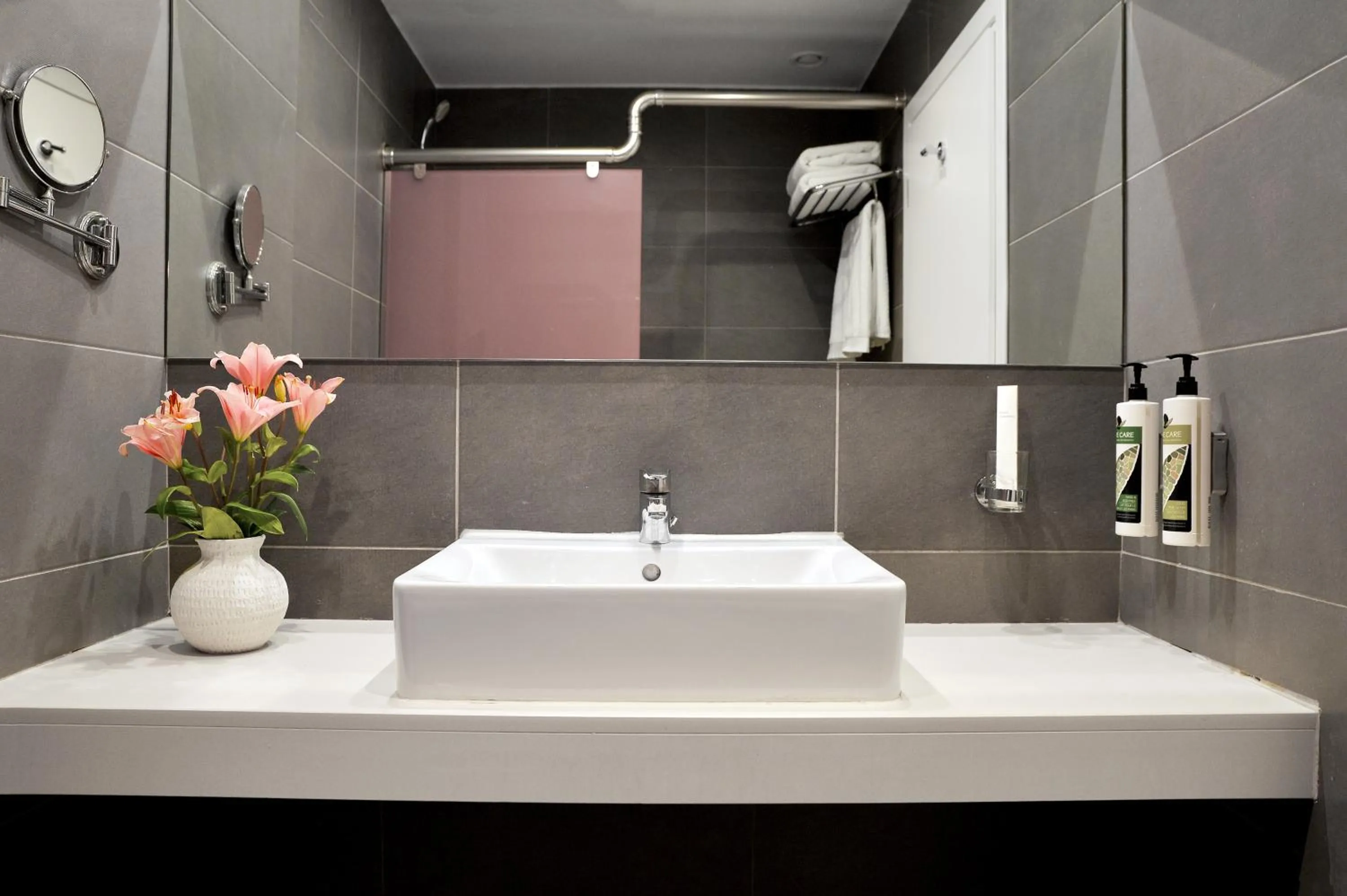 Bathroom in Airotel Galaxy