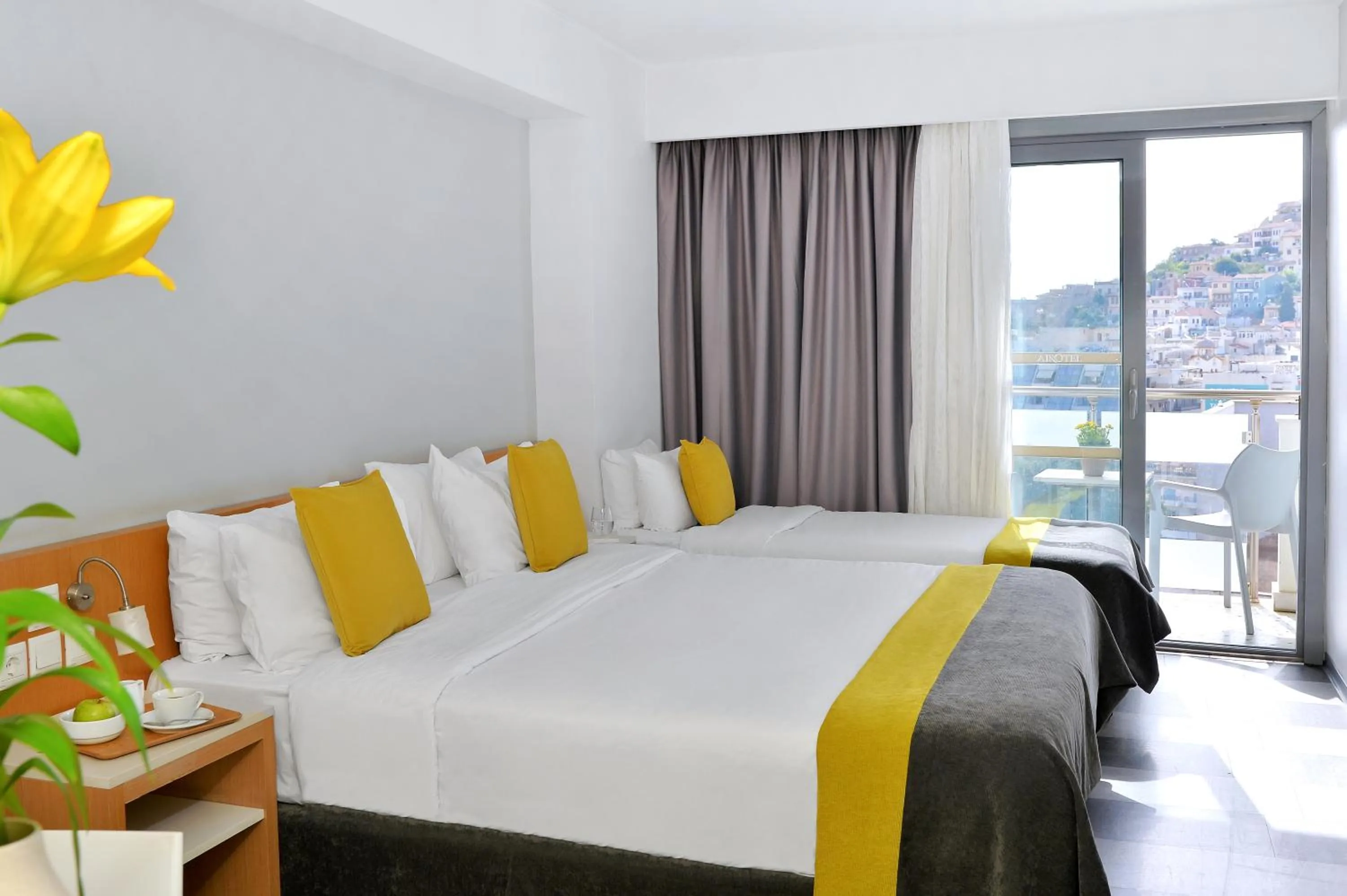 Bed in Airotel Galaxy