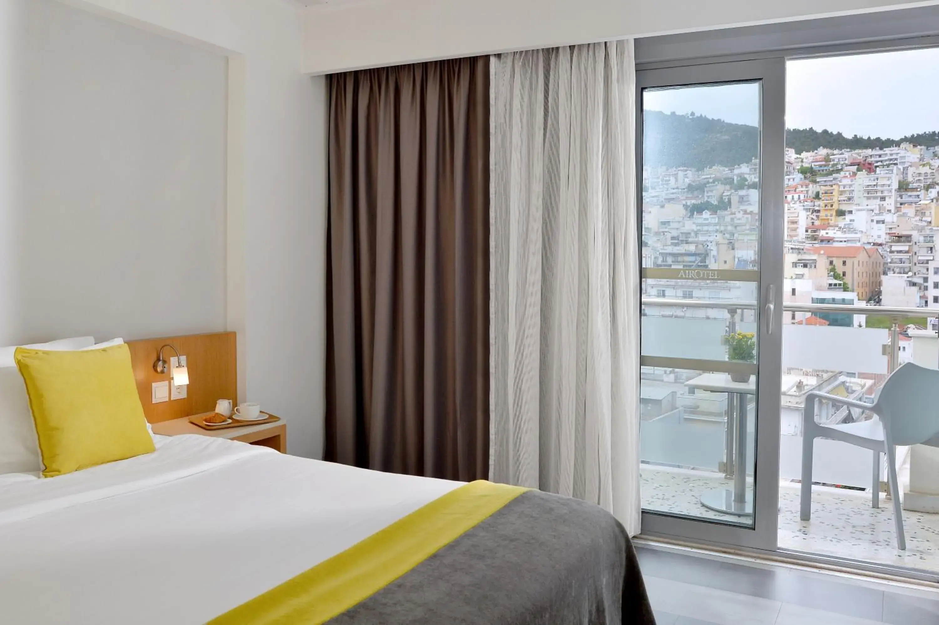 View (from property/room), Bed in Airotel Galaxy View (from property/room), Bed in Airotel Galaxy