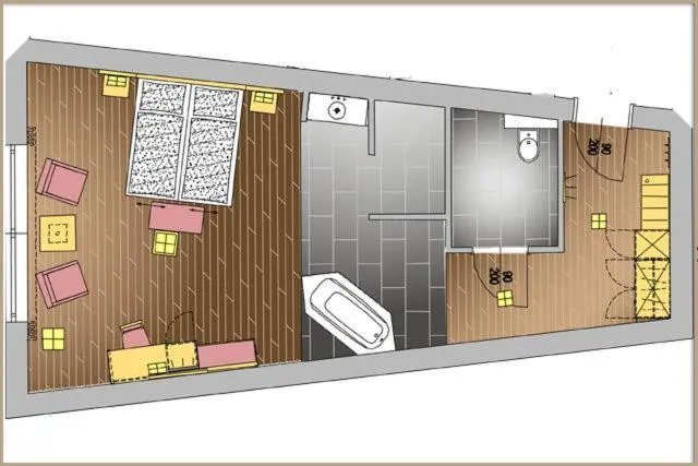 Floor plan in Relax- & Wanderhotel Poppengut