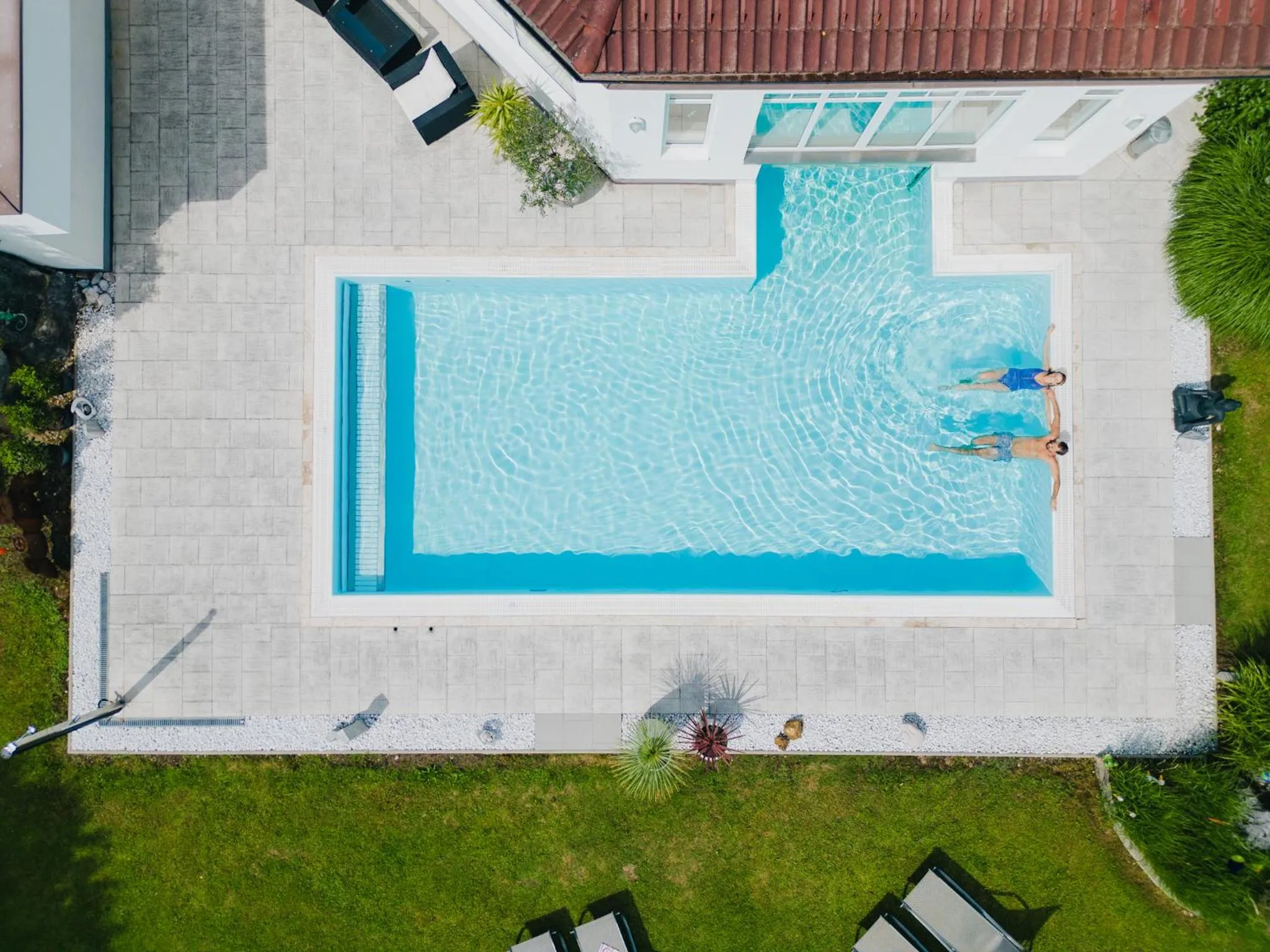 Swimming pool in Relax- & Wanderhotel Poppengut