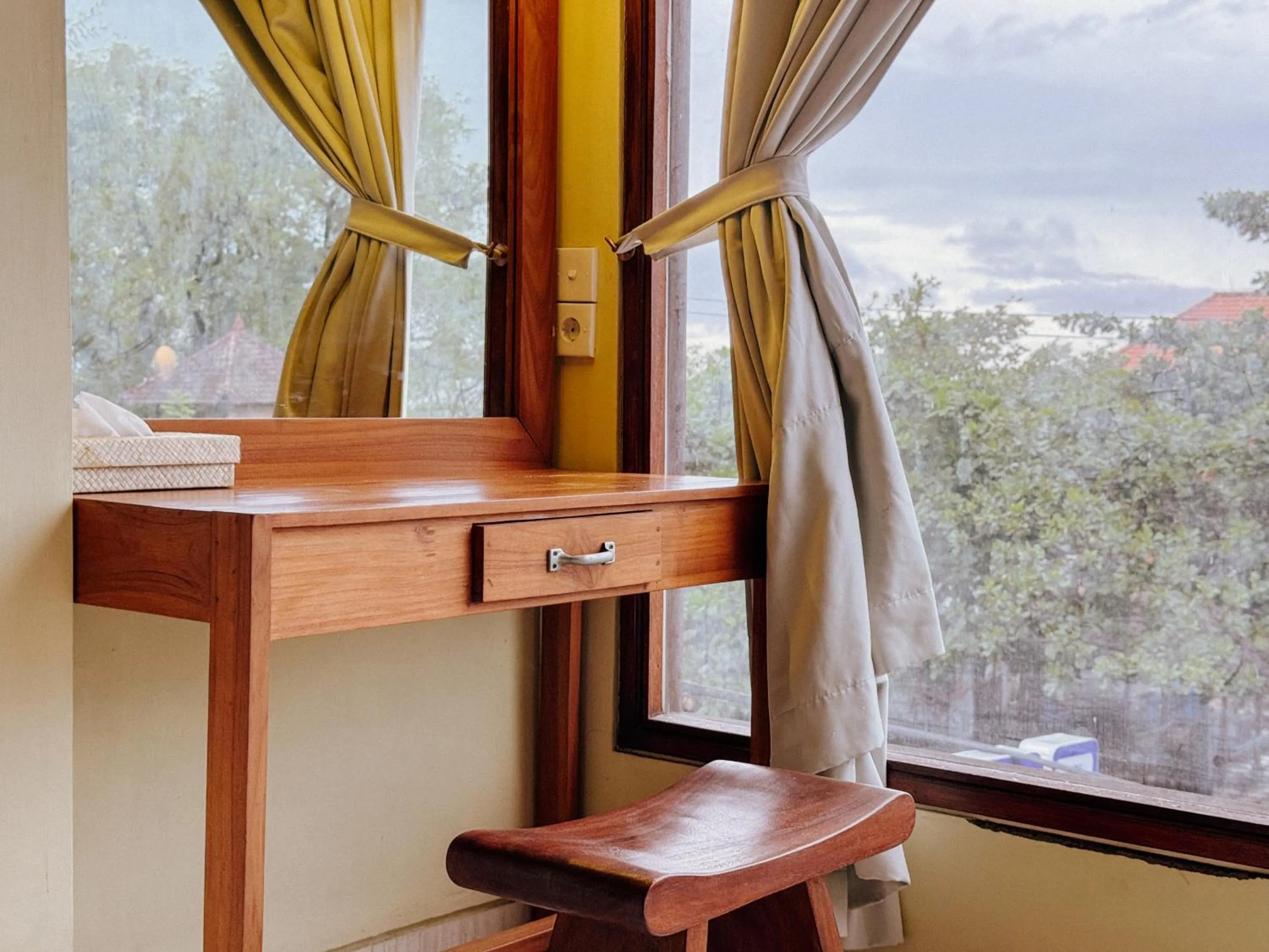 Natural landscape in Amed Cafe & Hotel Kebun Wayan