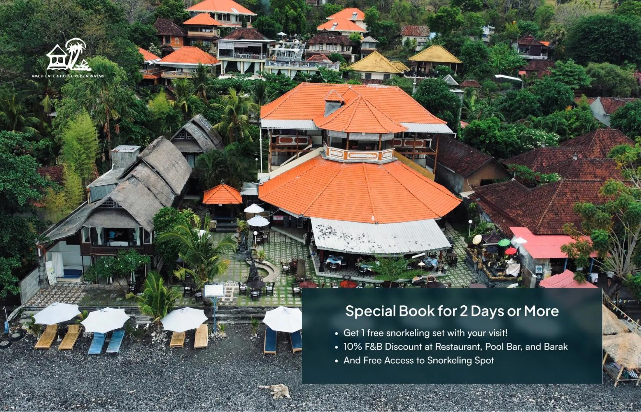 View (from property/room) in Amed Cafe & Hotel Kebun Wayan