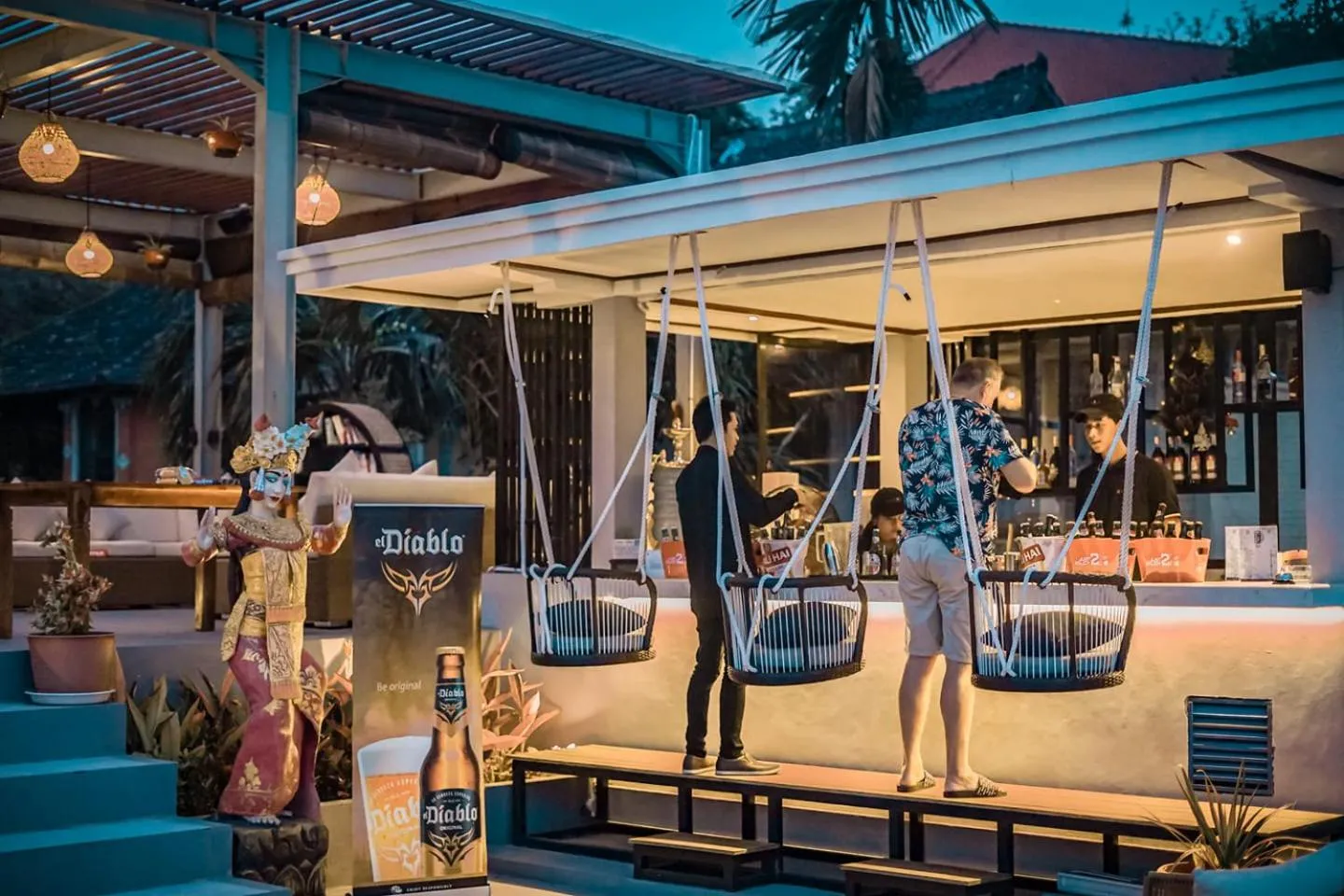 Property building in Amed Cafe & Hotel Kebun Wayan