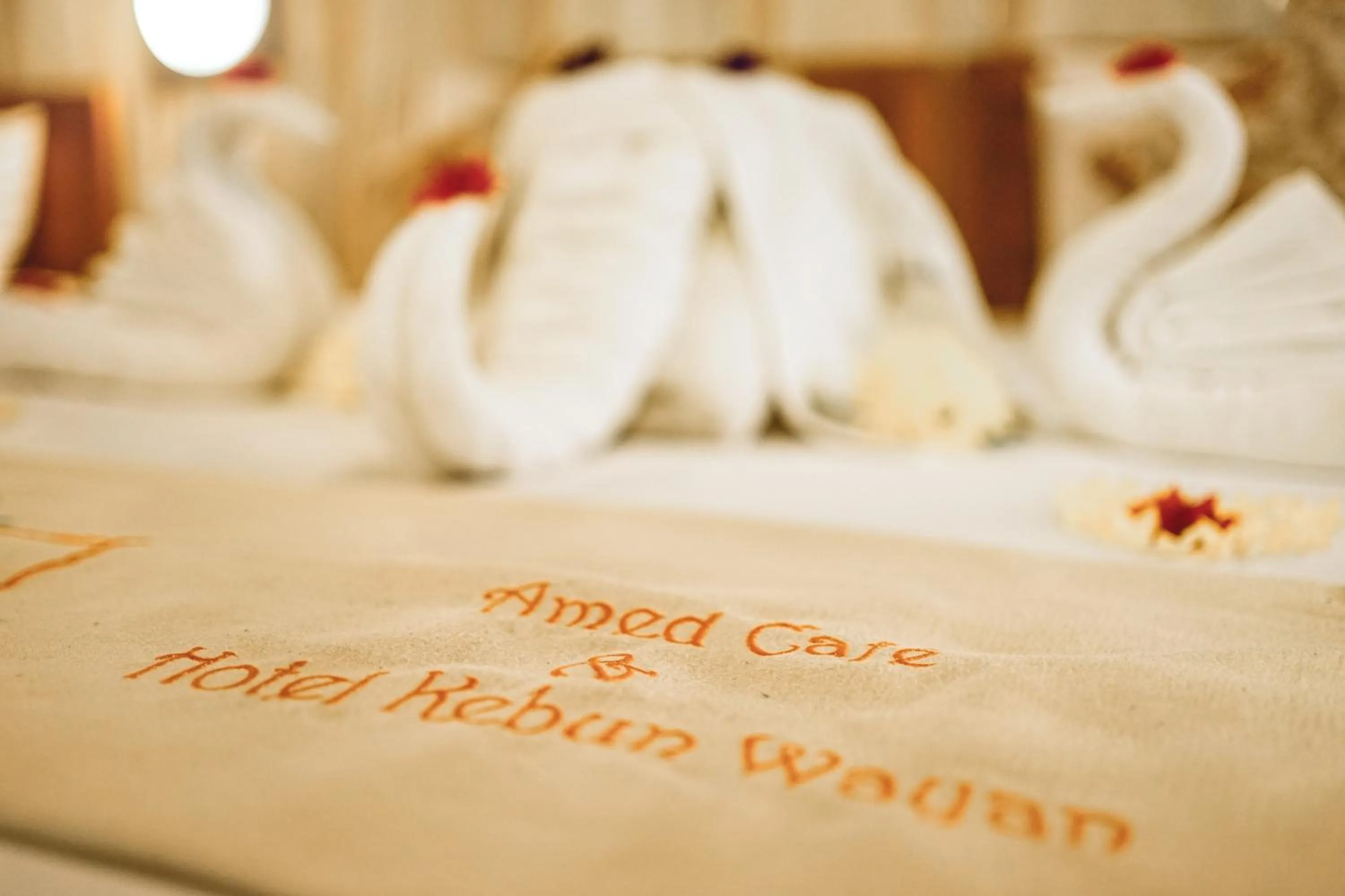 Bed in Amed Cafe & Hotel Kebun Wayan