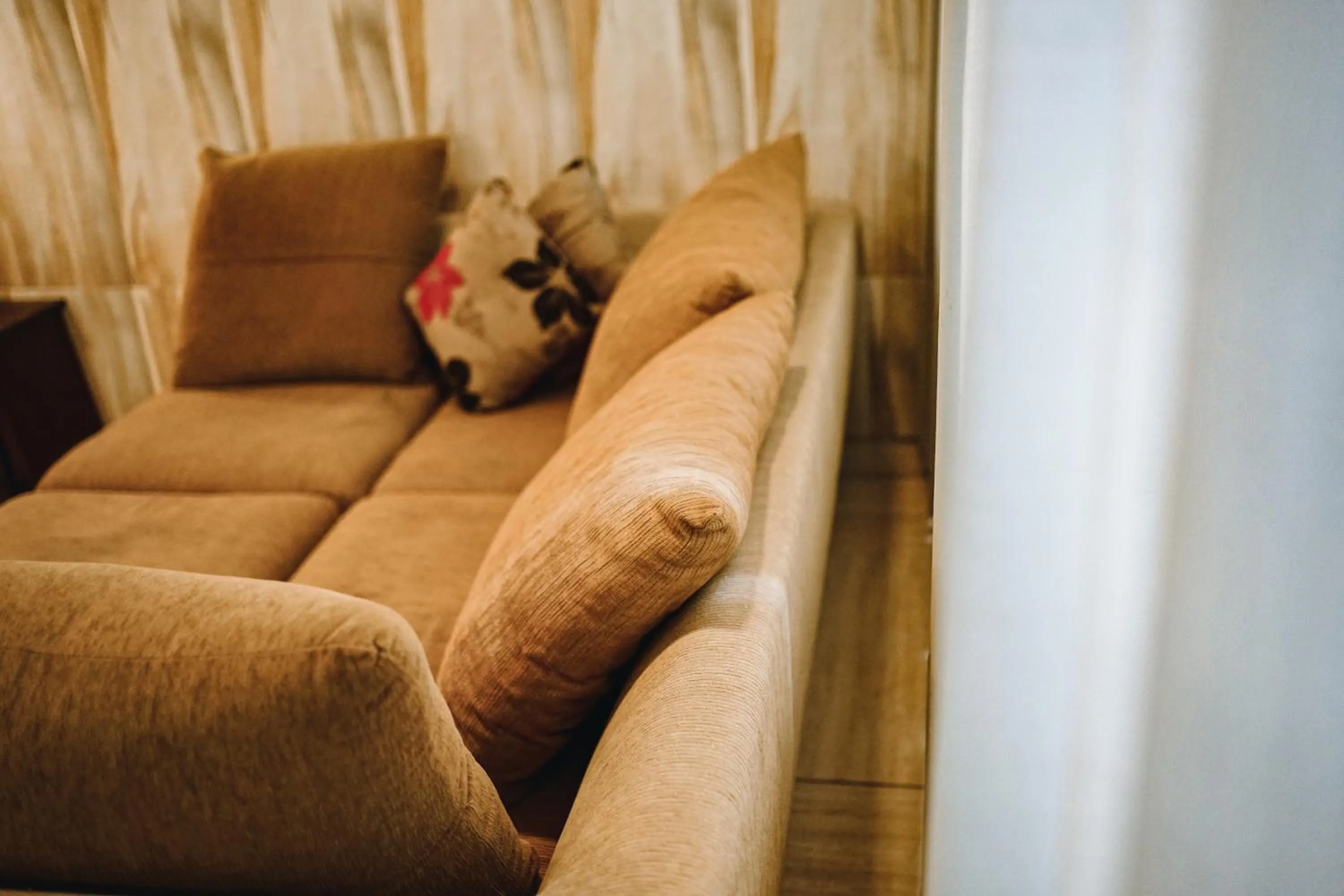 Living room in Amed Cafe & Hotel Kebun Wayan