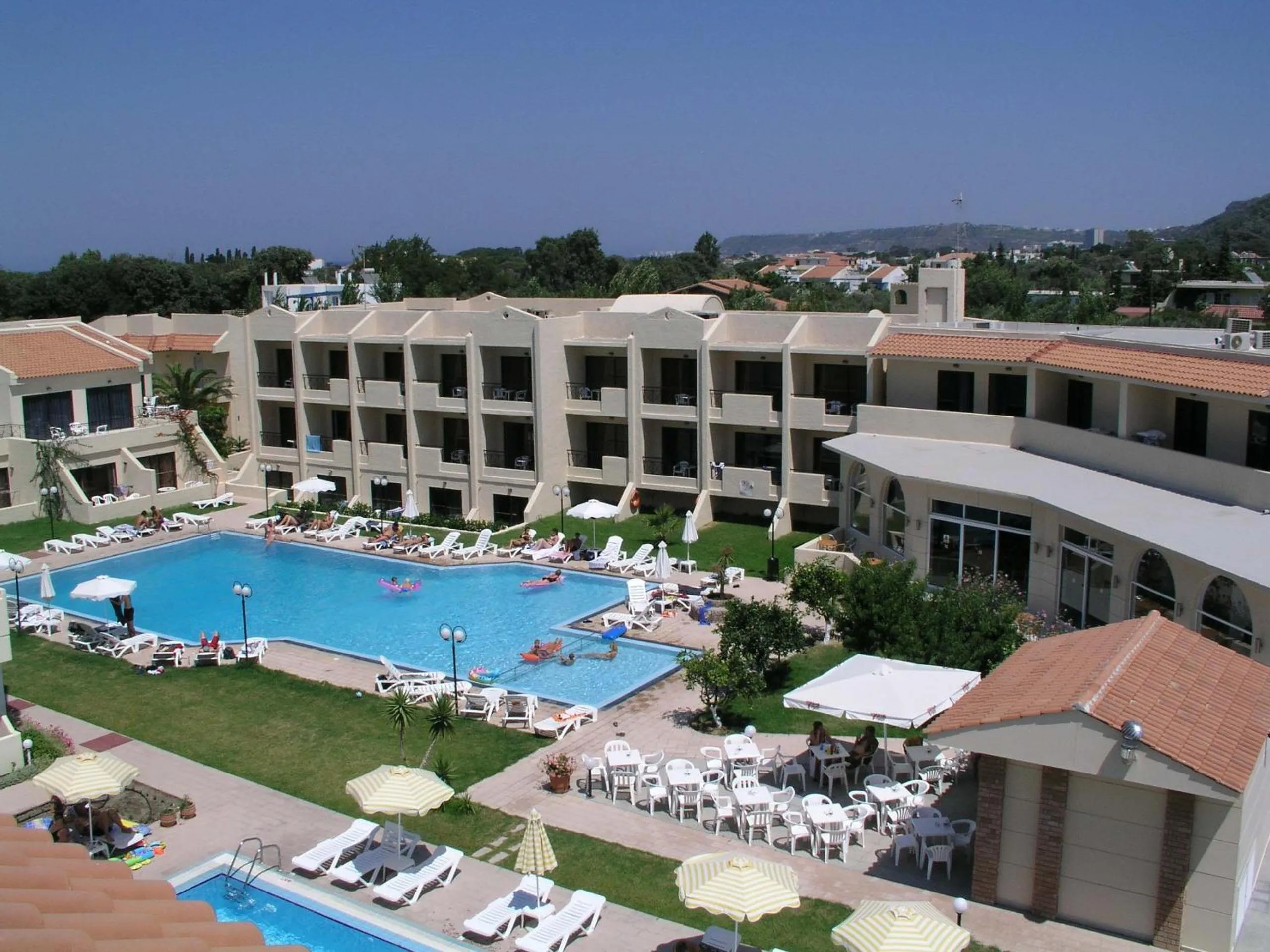 Bird's eye view in Summerland Hotel