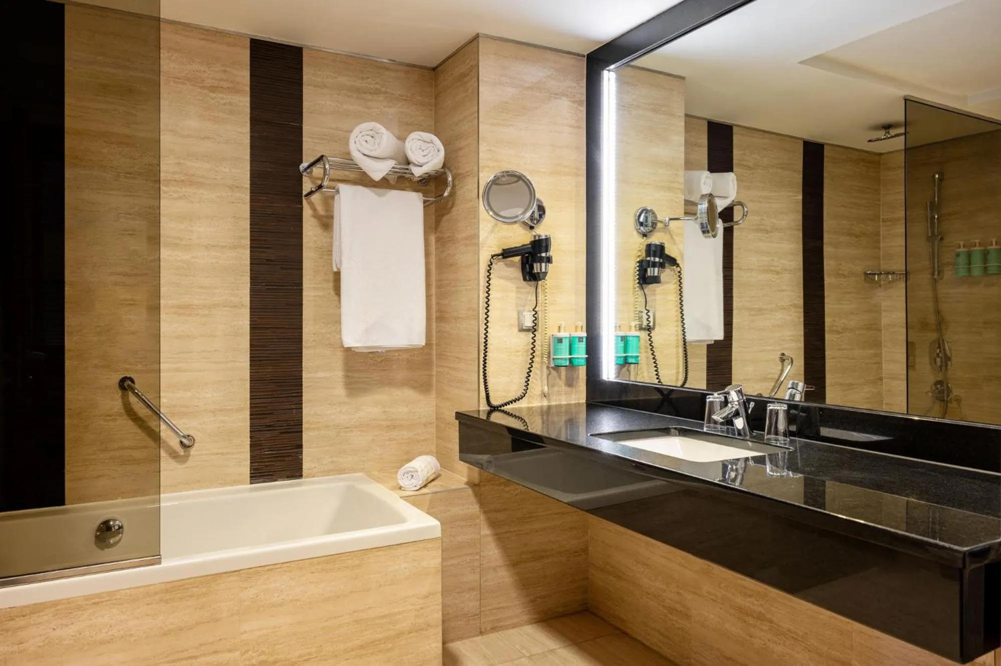 Shower in Movenpick hotel Sarajevo