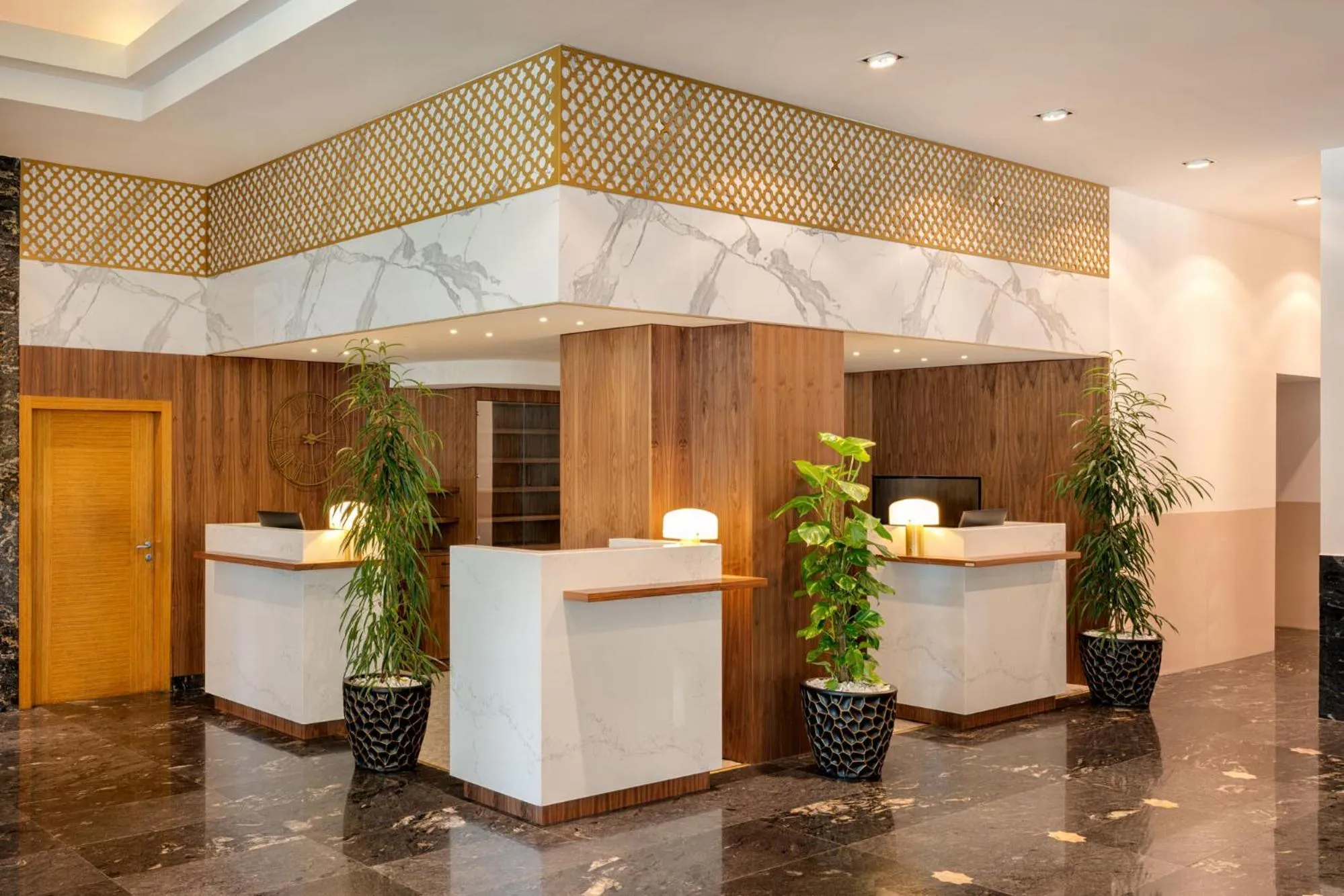 Lobby or reception in Movenpick hotel Sarajevo