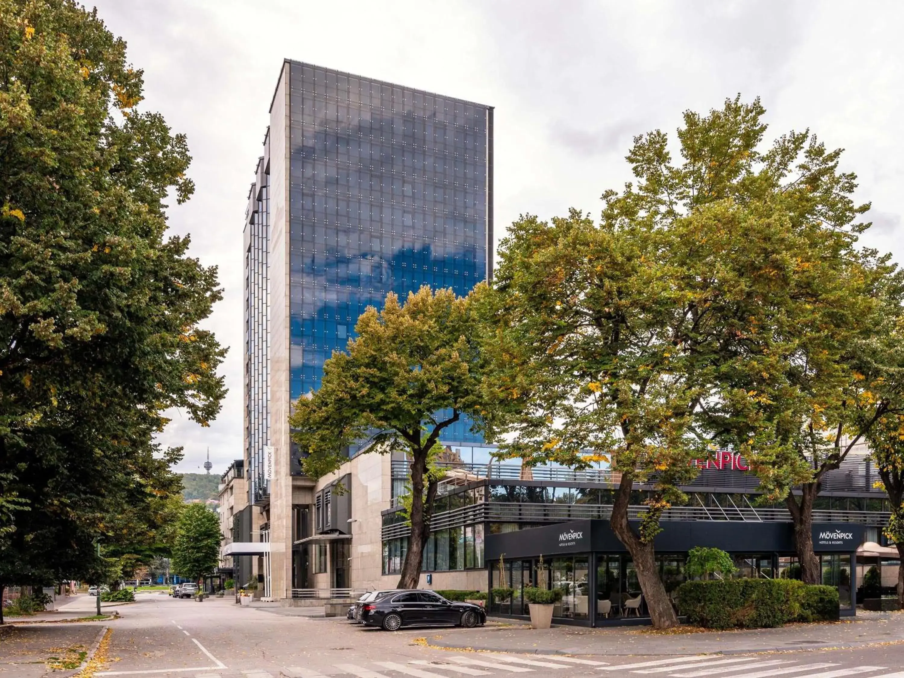 Property building in Movenpick hotel Sarajevo Property building in Movenpick hotel Sarajevo