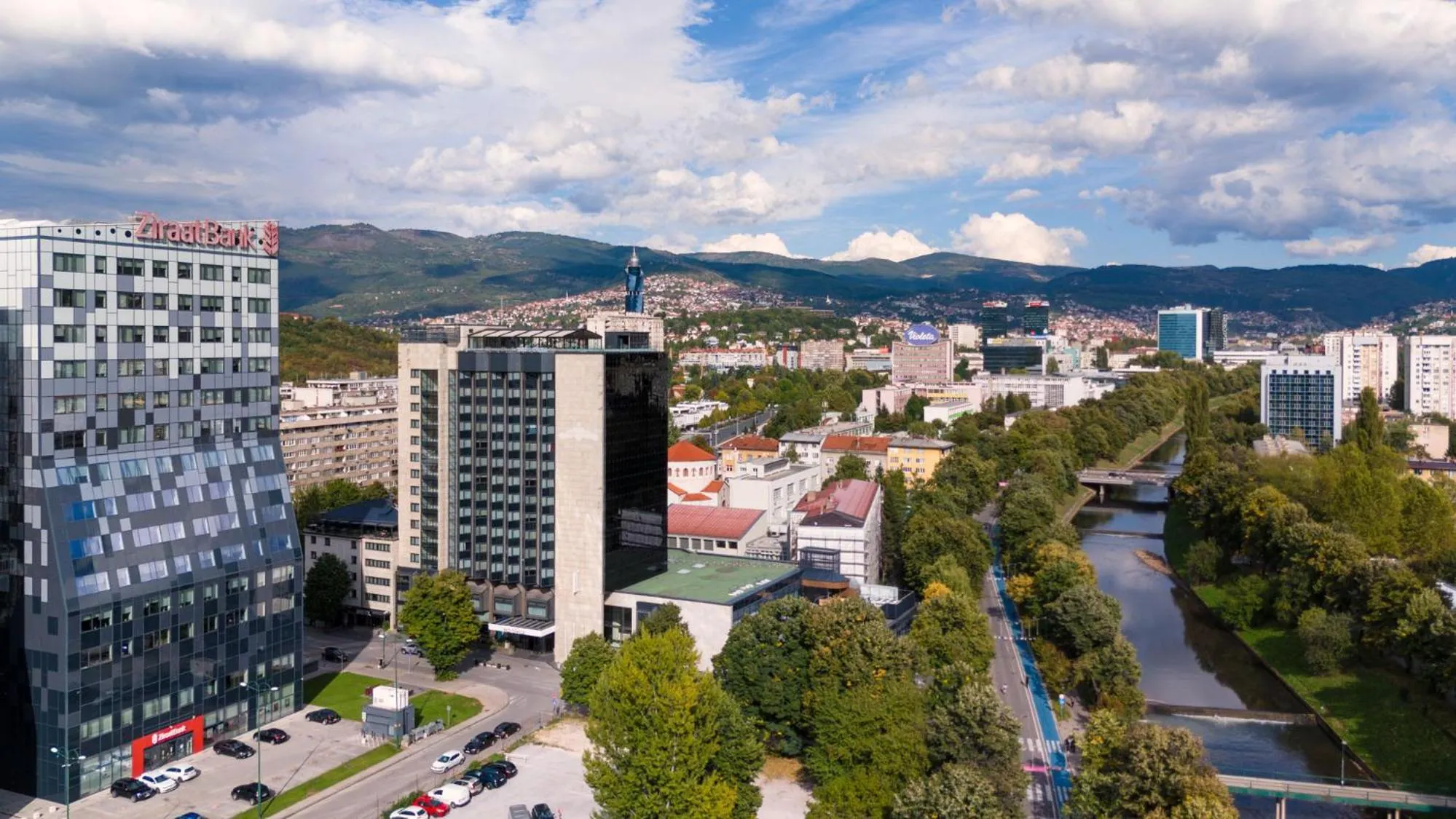 Property building in Movenpick hotel Sarajevo