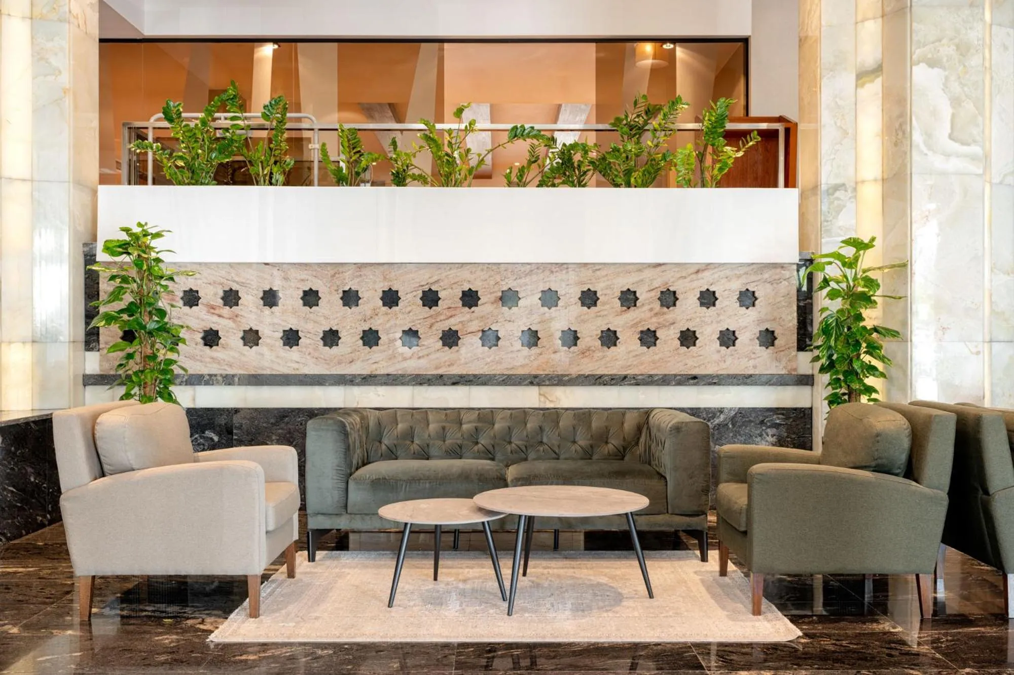 Lobby or reception in Movenpick hotel Sarajevo