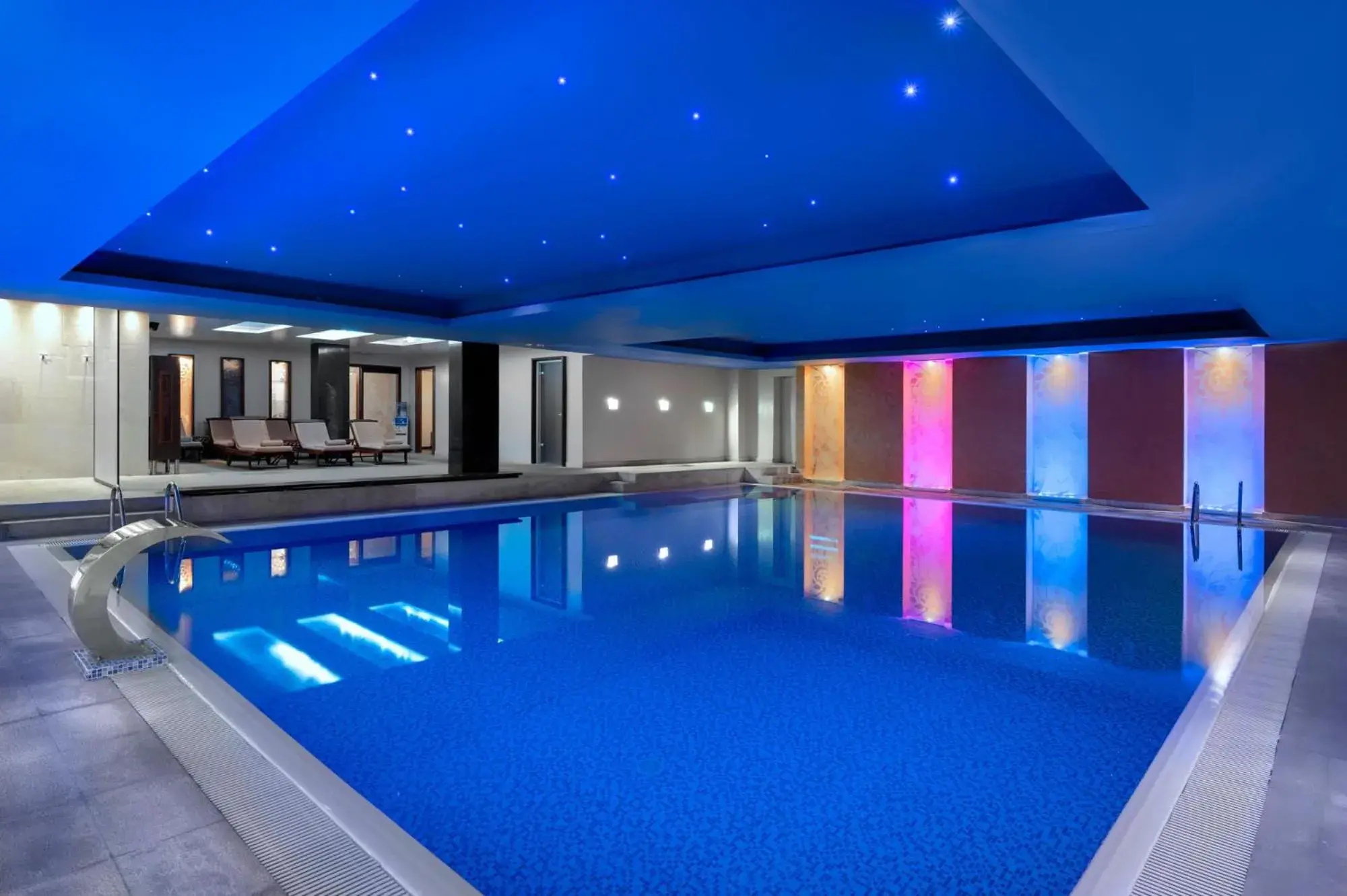 Pool view in Movenpick hotel Sarajevo Pool view in Movenpick hotel Sarajevo