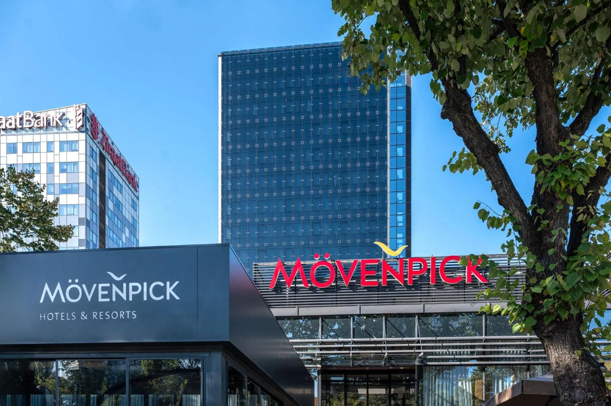 Property building in Movenpick hotel Sarajevo